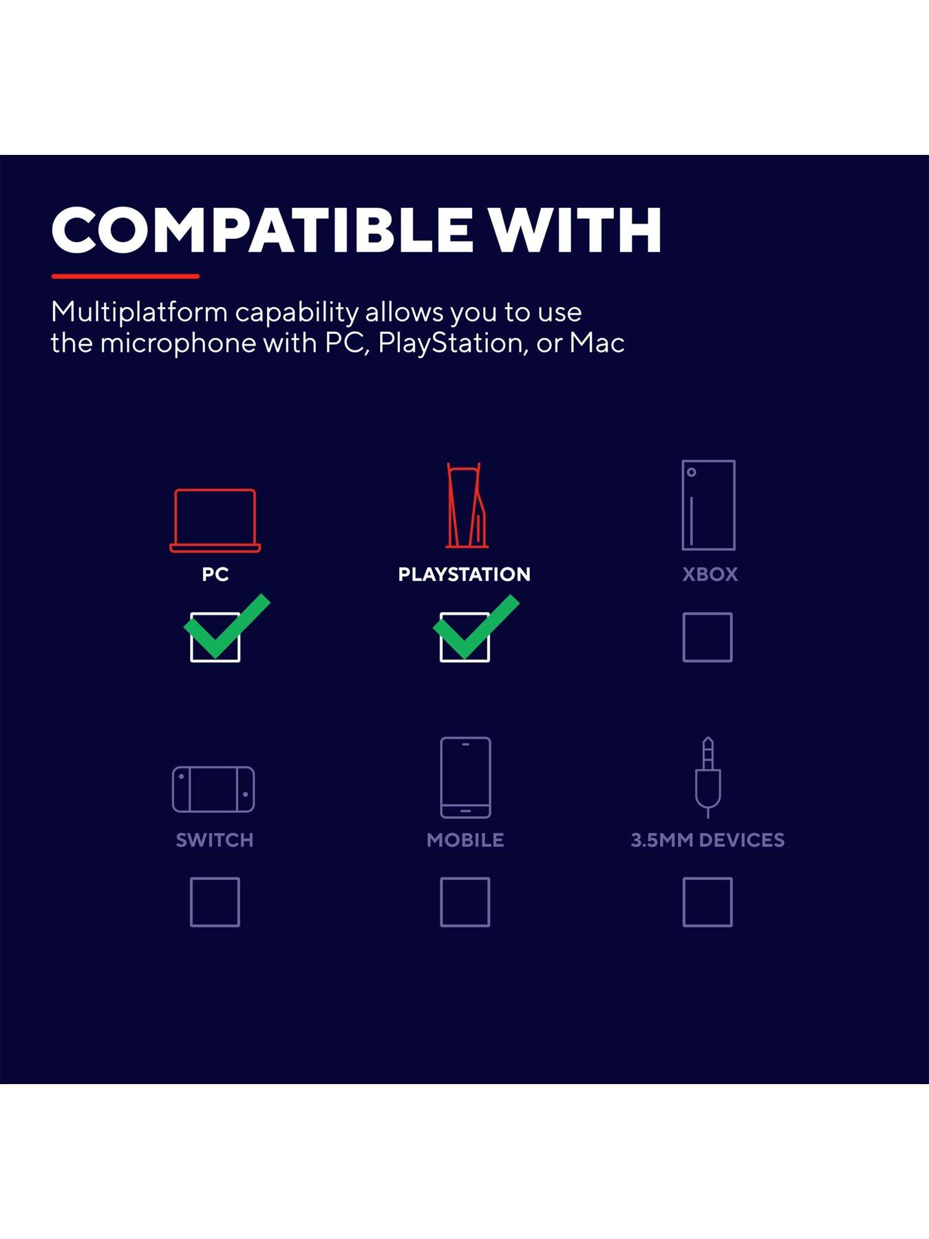 Image 7 of 8 of Trust GXT234 Yunix Compact USB RGB LED PC Microphone for Gaming, Streaming