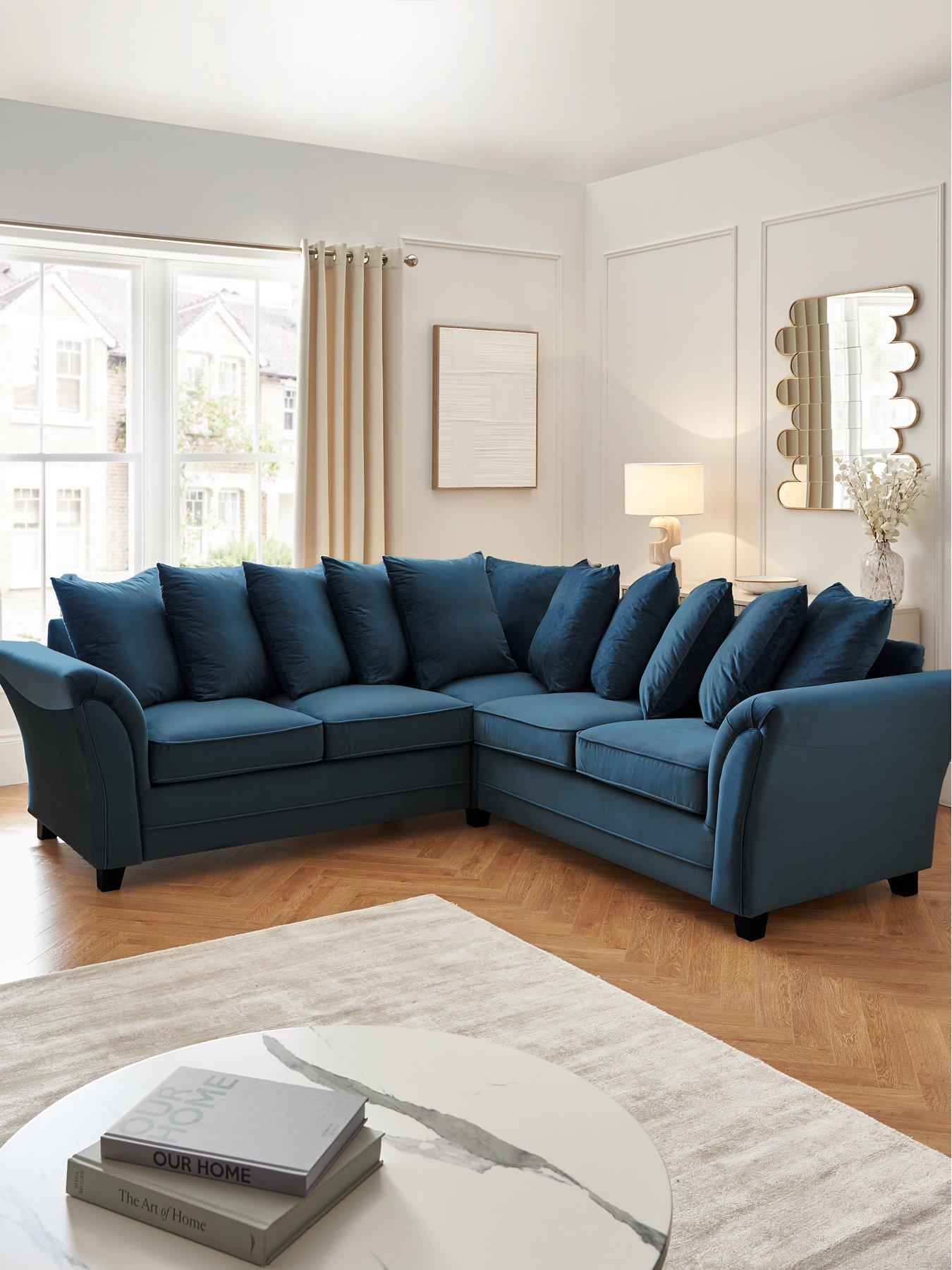 undefined Leila Fabric Corner Group Sofa - FSC Certified