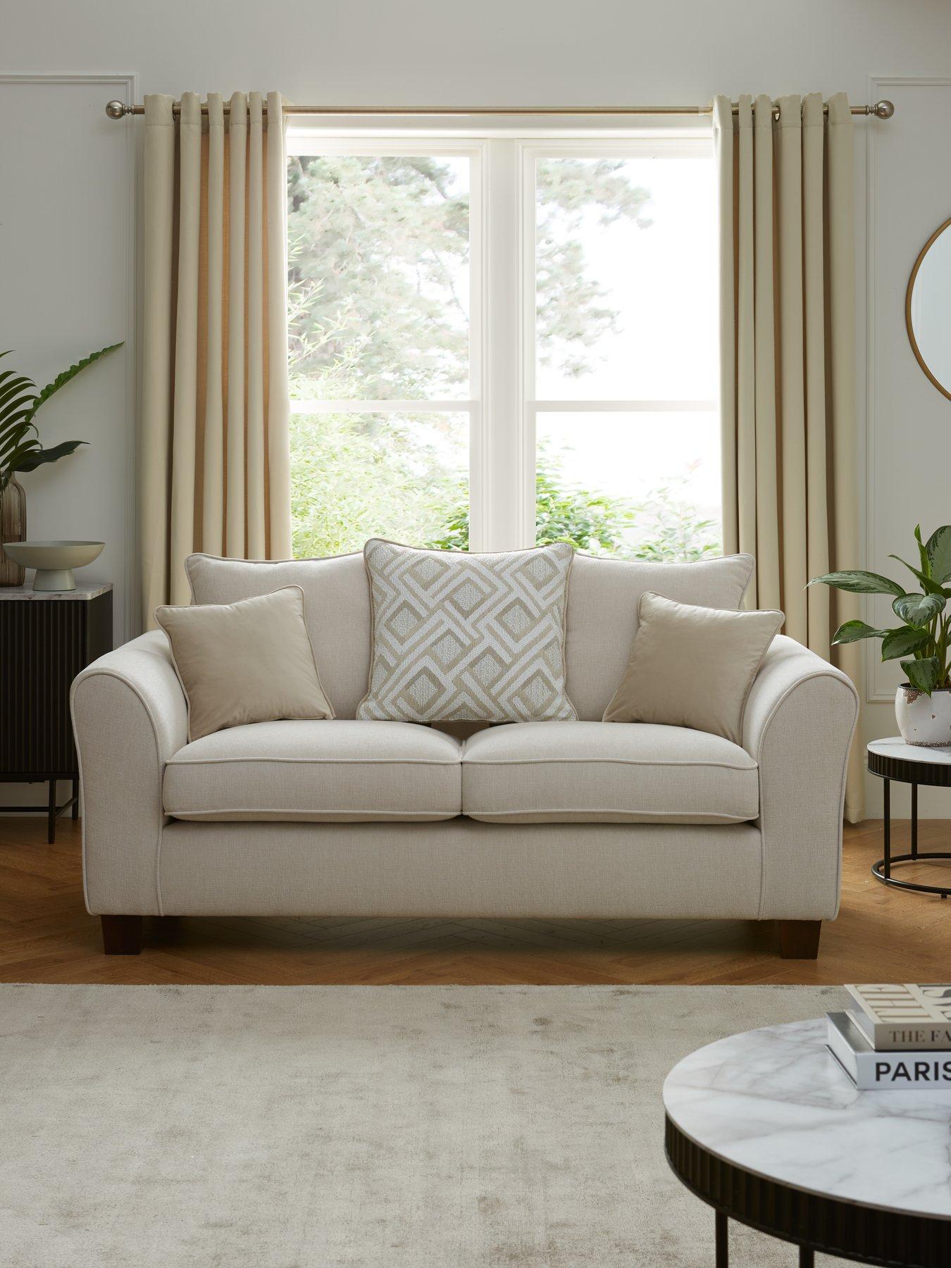 Product photograph of Very Home Amore Fabric 2 Seater Sofa - Fsc Certified from very.co.uk