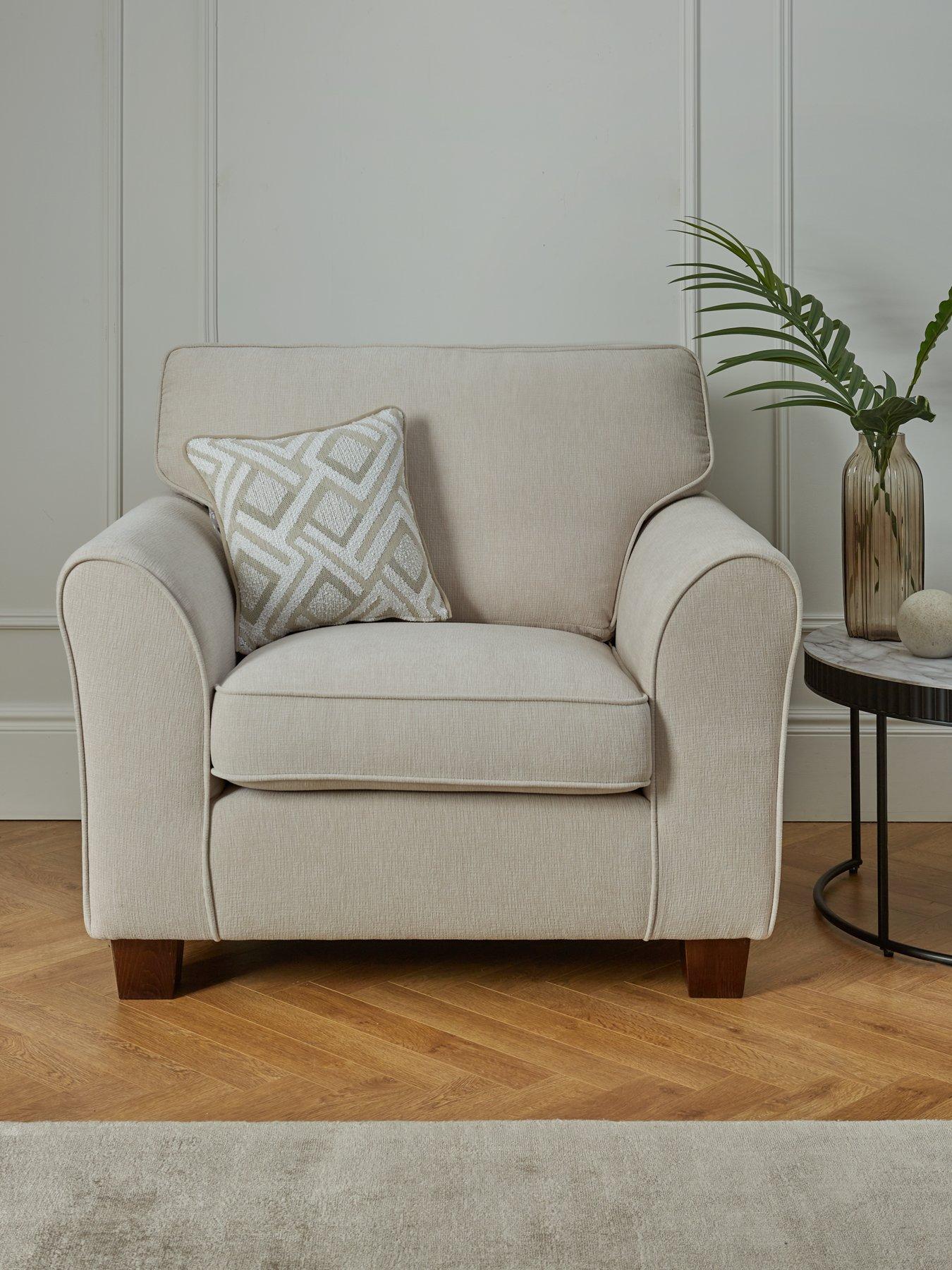 Product photograph of Very Home Amore Fabric Armchair - Fsc Certified from very.co.uk