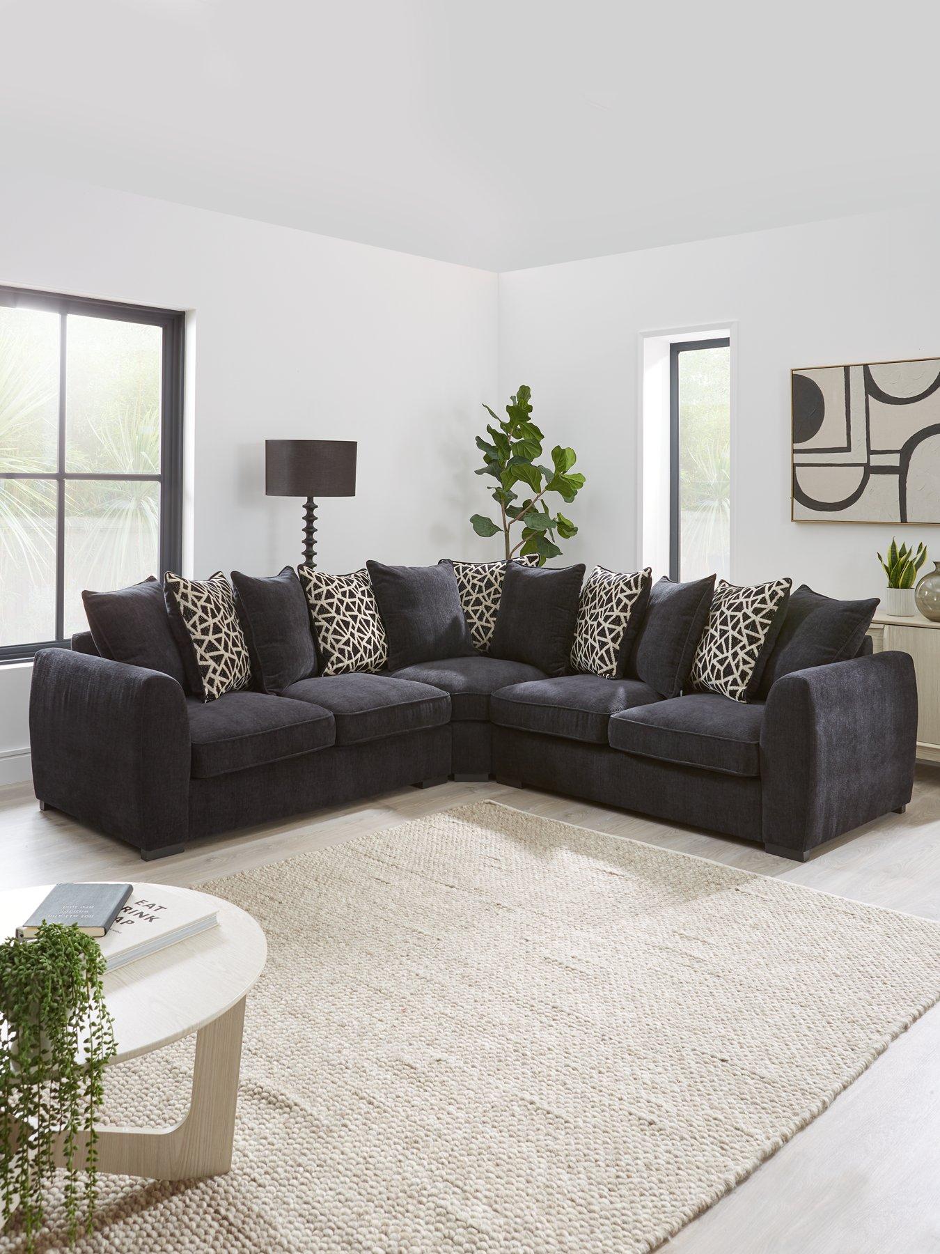 Very Home Payton Fabric Corner Group Sofa - FSC Certified