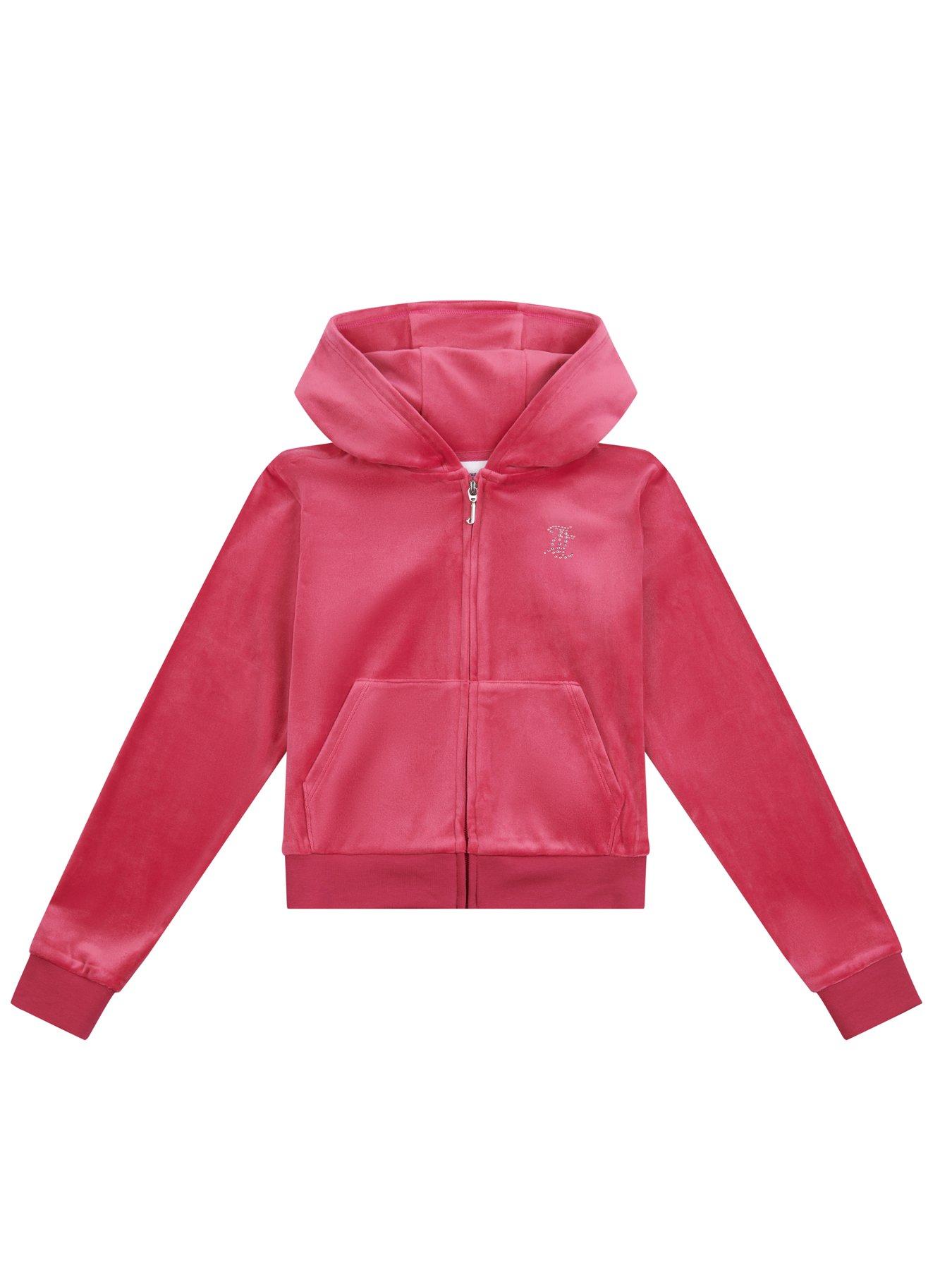 Junior girls juicy Couture selling velour zip up hoodie