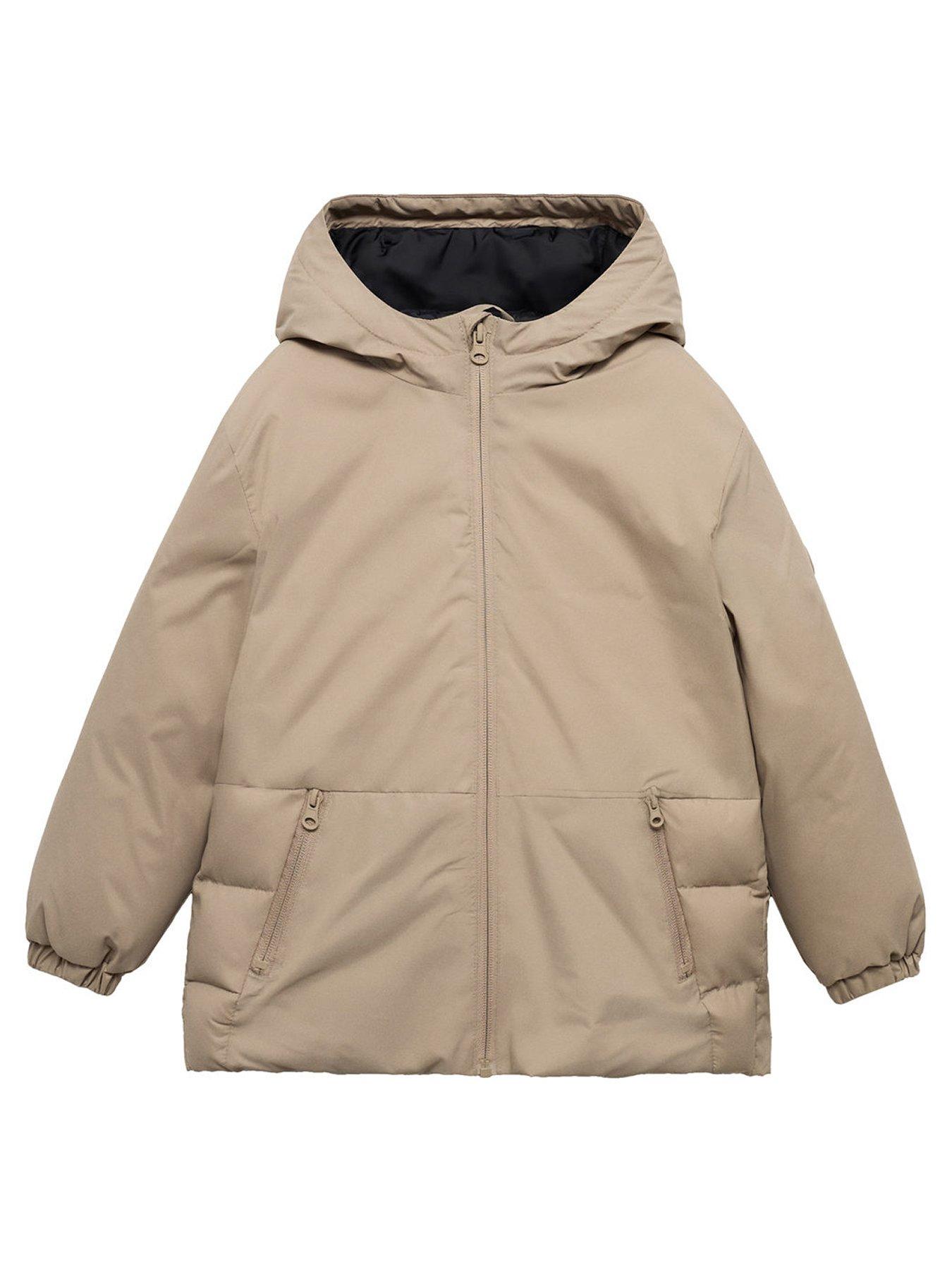 undefined Boys Padded Coat - Beige