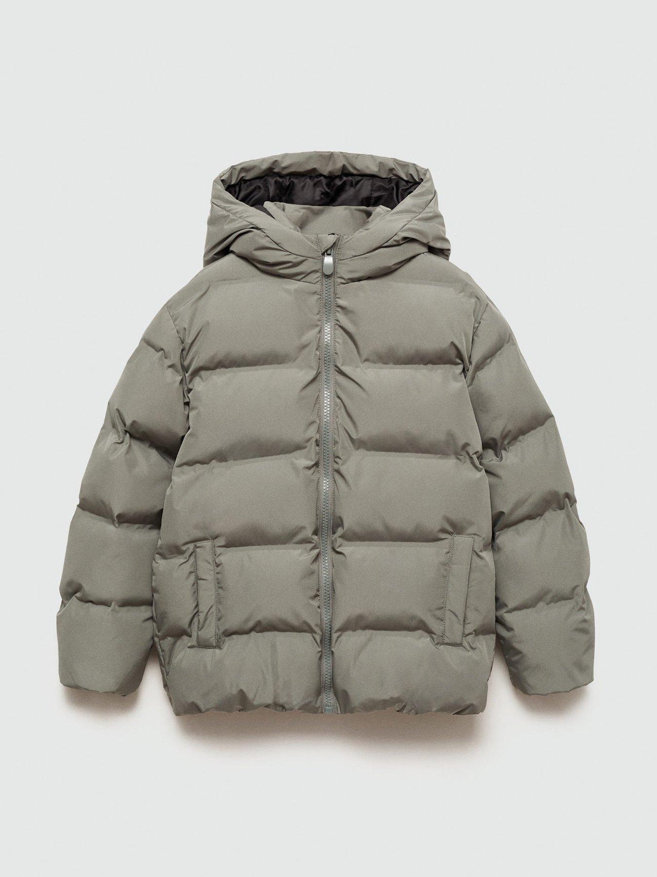 undefined Boys Padded Coat - Light Green