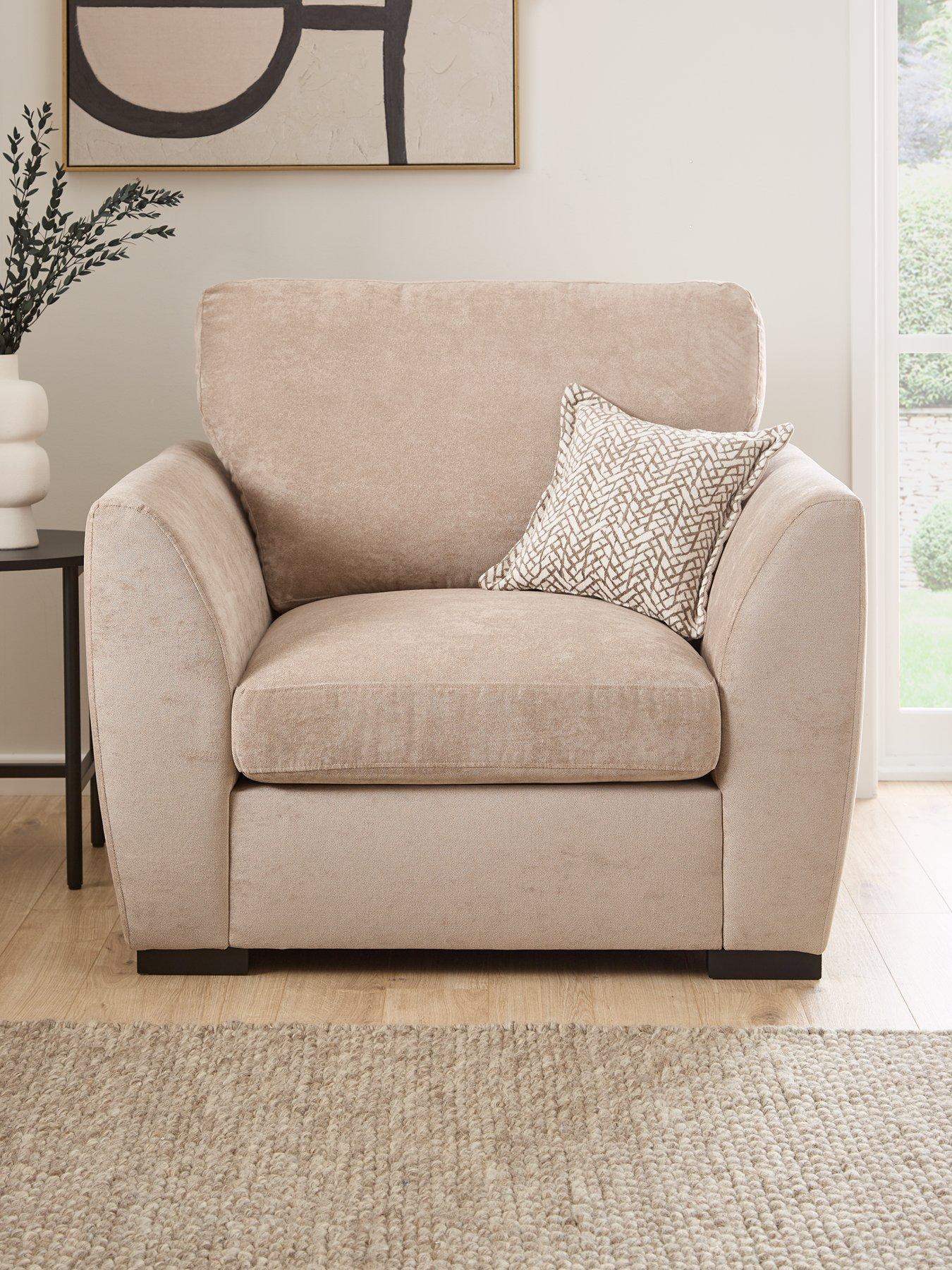 Product photograph of Very Home Havana Fabric Armchair - Fsc Certified from very.co.uk