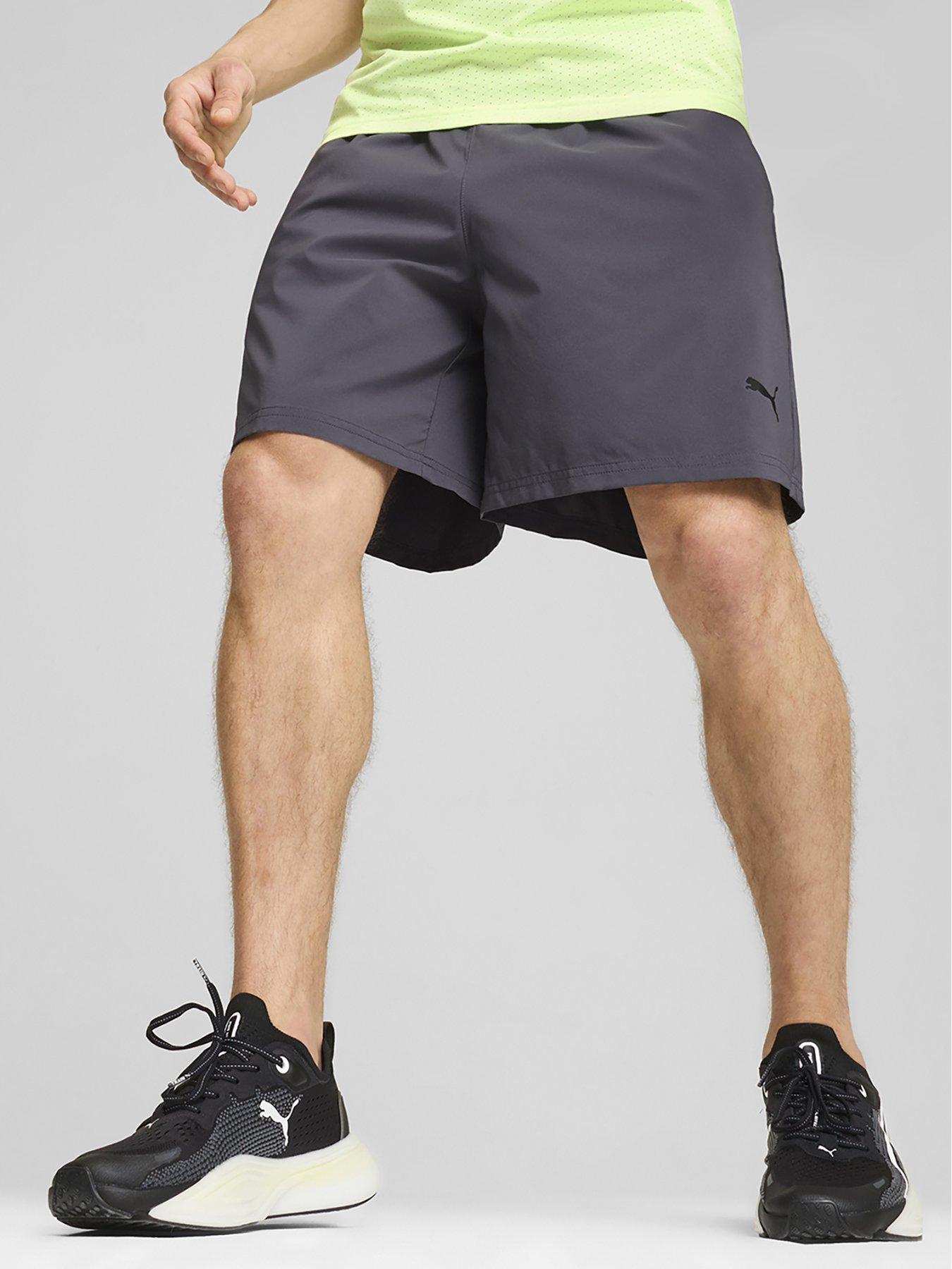 undefined Mens Training Fav Blaster 7" Shorts - Grey