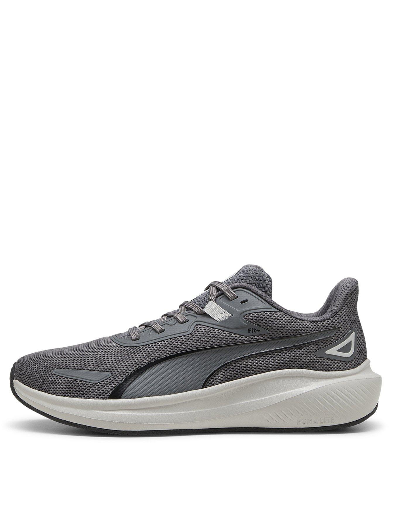 Puma pumagility men's running shoes grey/black/silver hotsell