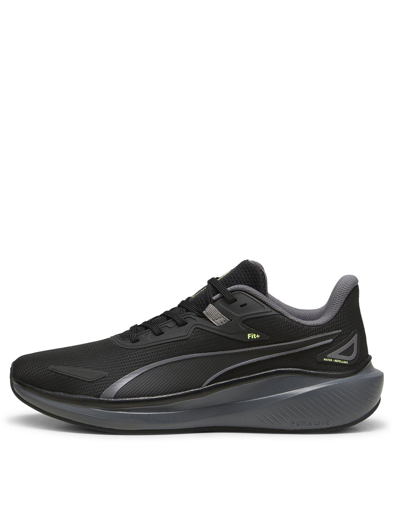 Puma mens shoes black online