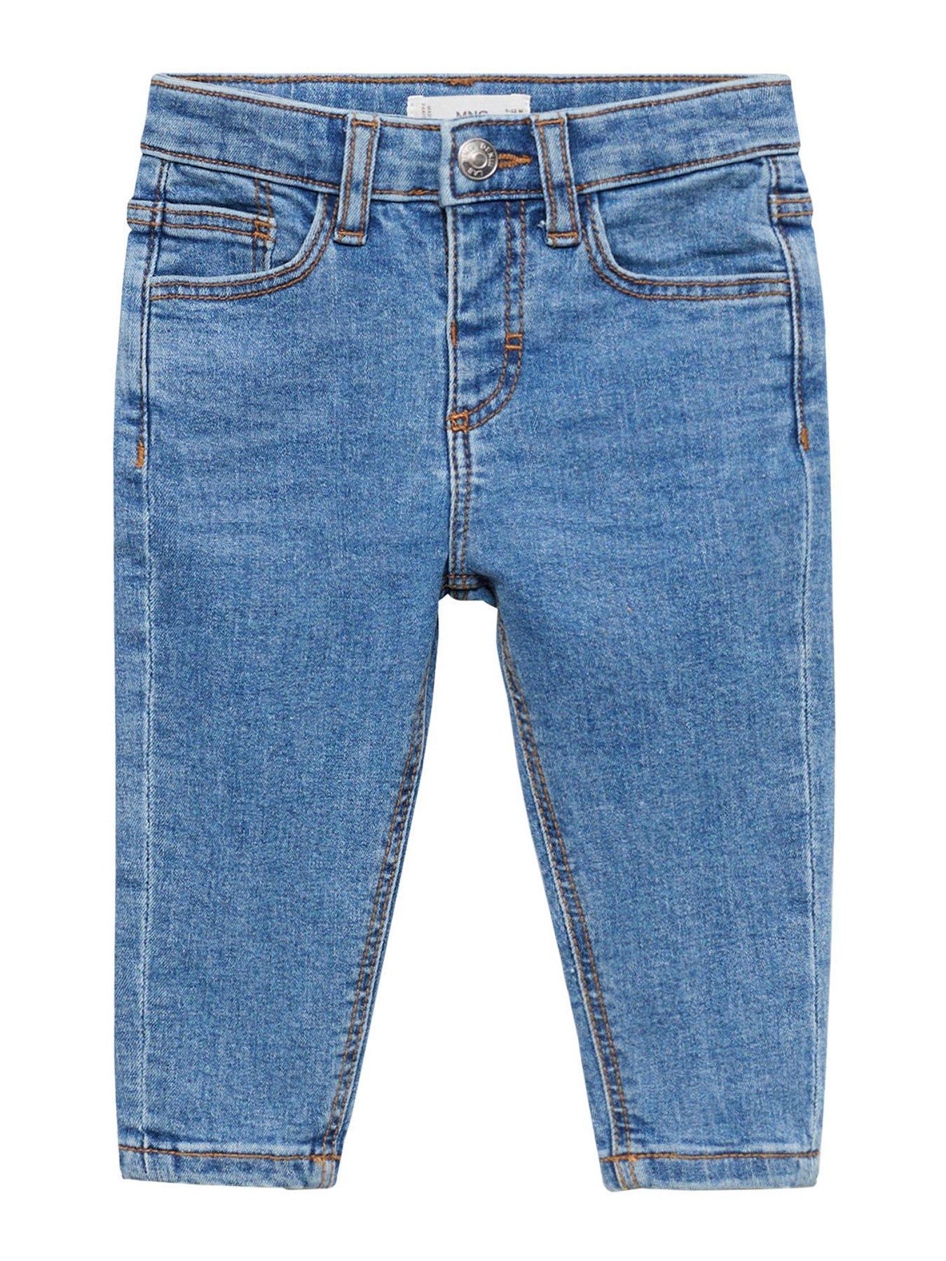 Mango Younger Boys Jeans Blue Very