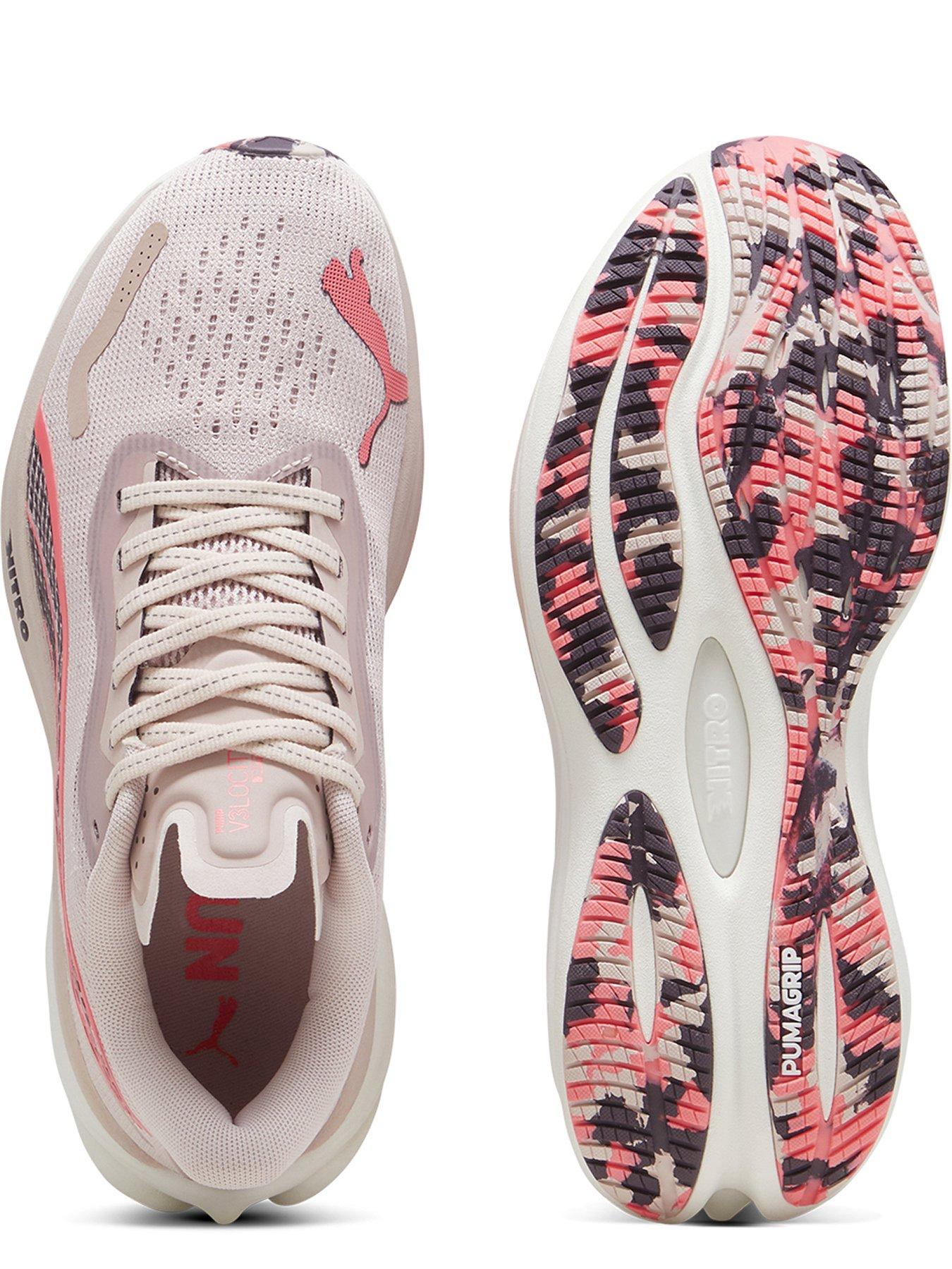 Image 4 of 7 of Puma Womens Running Velocity Nitro 3 Hypnotic Rush Trainers - Pink