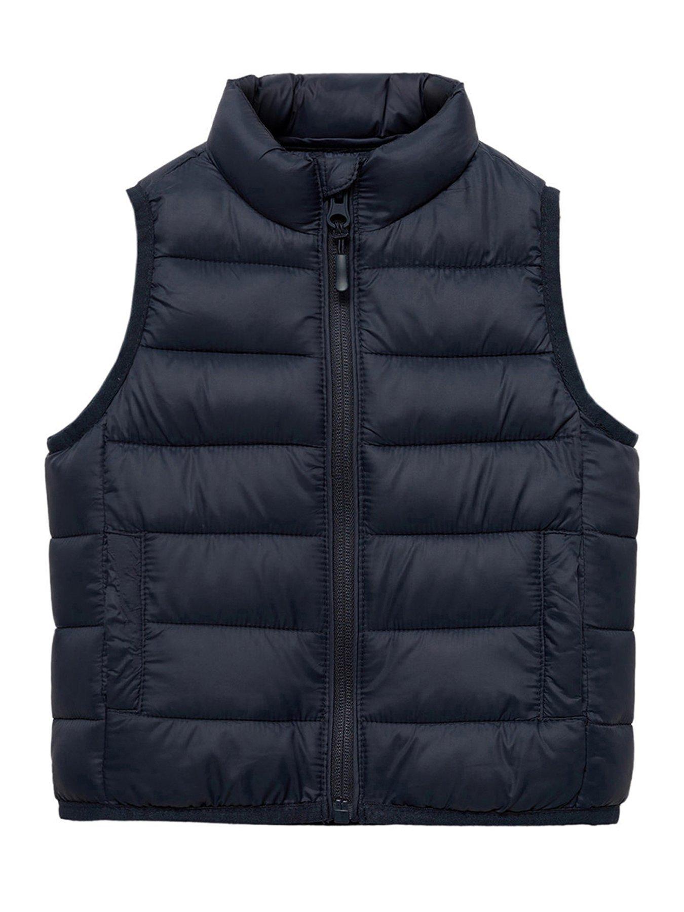 Mango Younger Boys Gilet - Navy | Very.co.uk