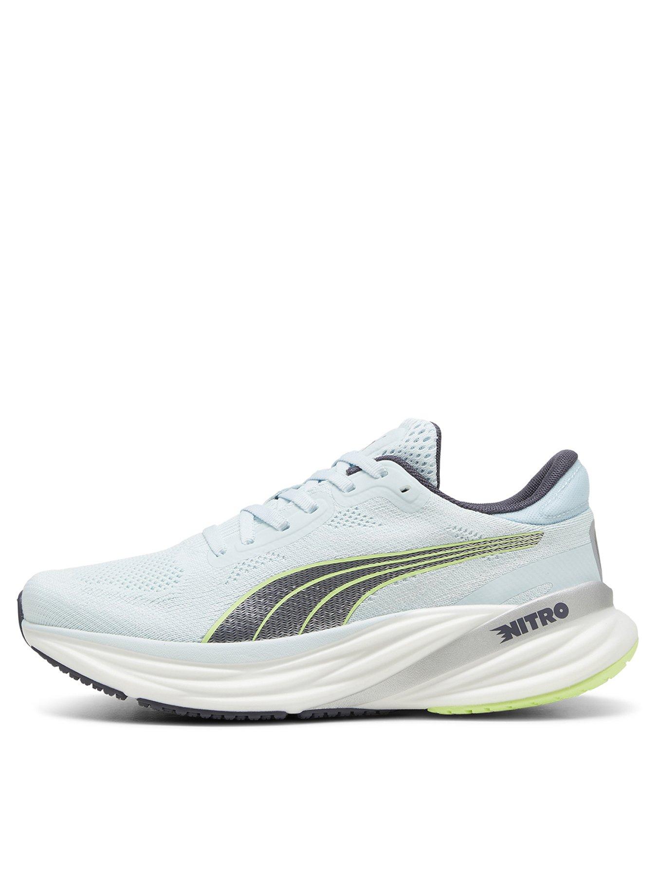 Womens blue puma shoes sales