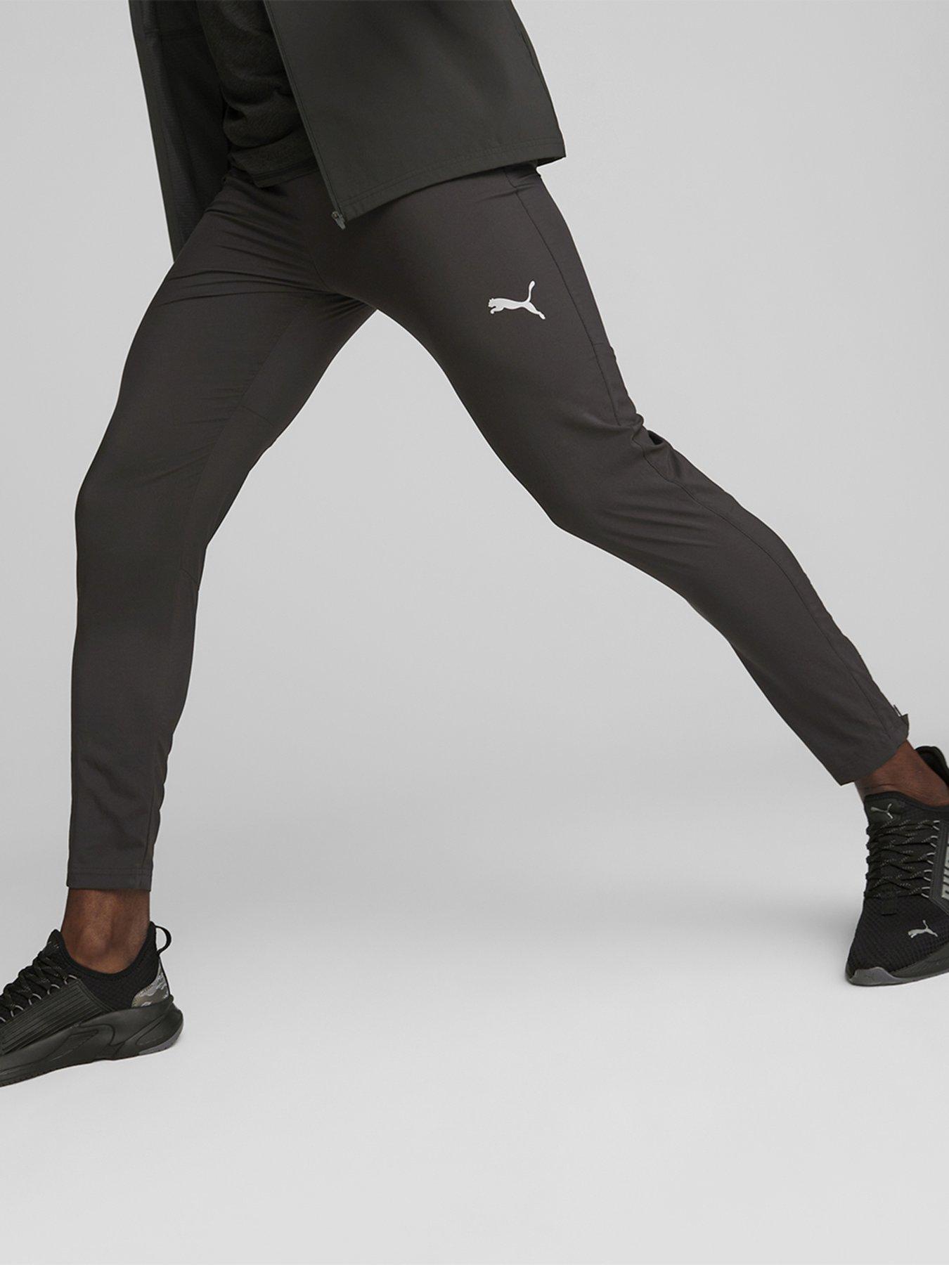 Puma Mens Running Favorite Tapered Pant - Black, Black, Size 3Xl, Men