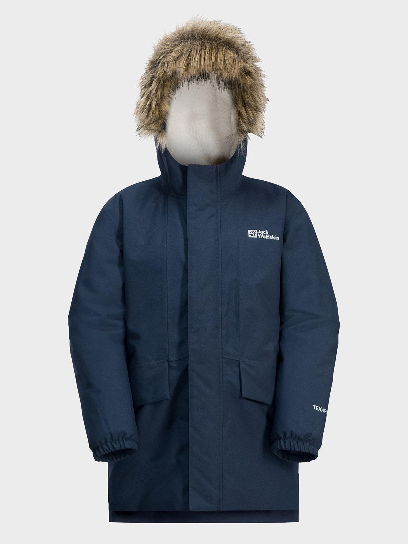 undefined Kids Cosy Bear Jacket - Dark Blue