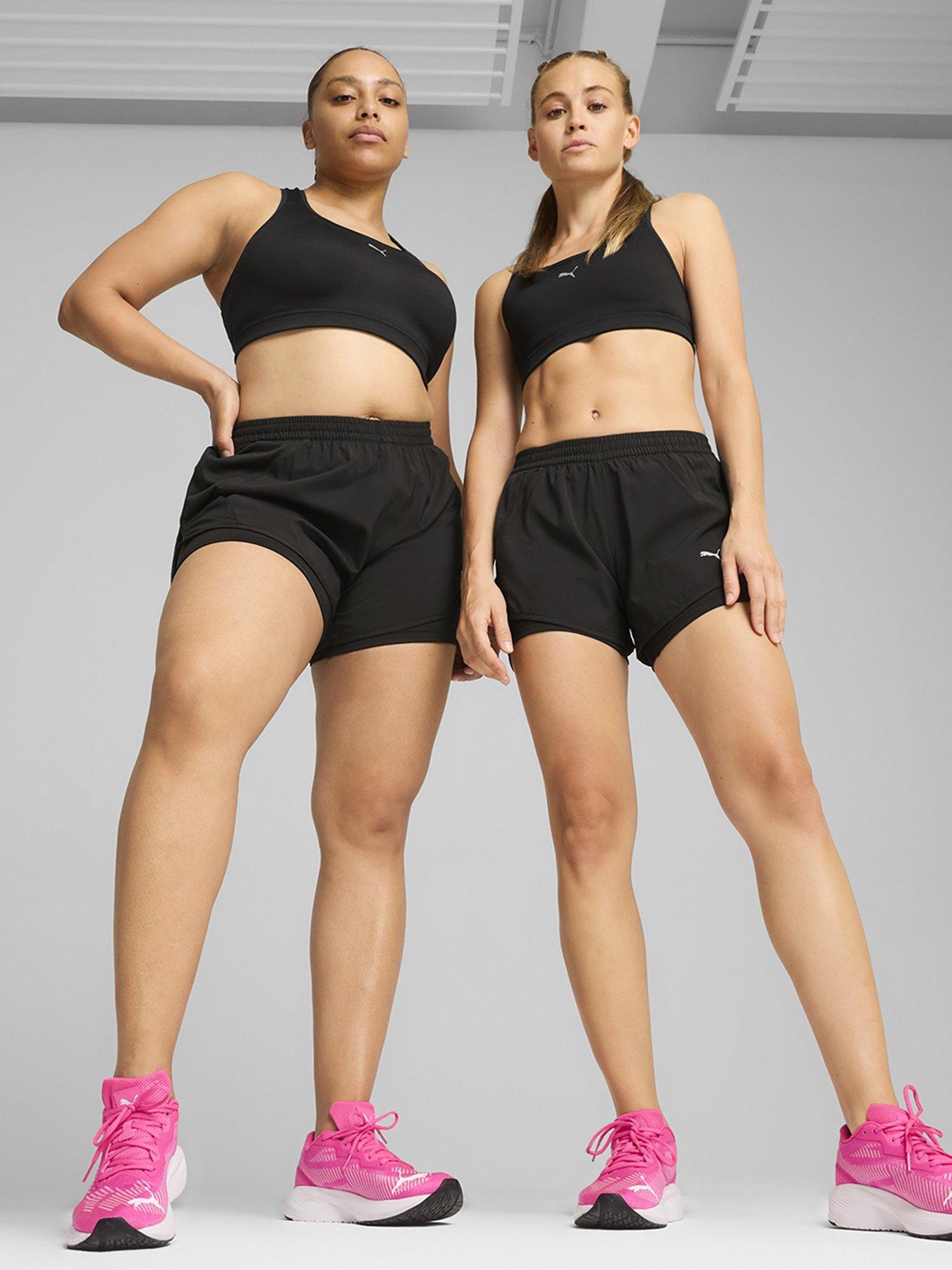 undefined Womens Running Favorite Velocity 2In1 3" Shorts - Black