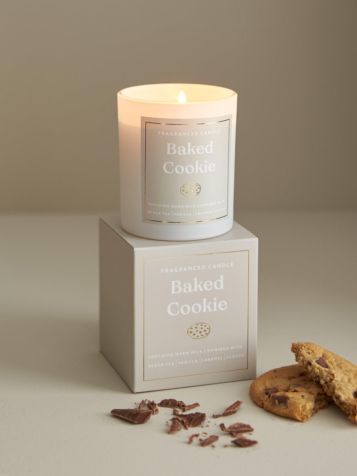 Product photograph of Very Home Baked Cookie Candle from very.co.uk