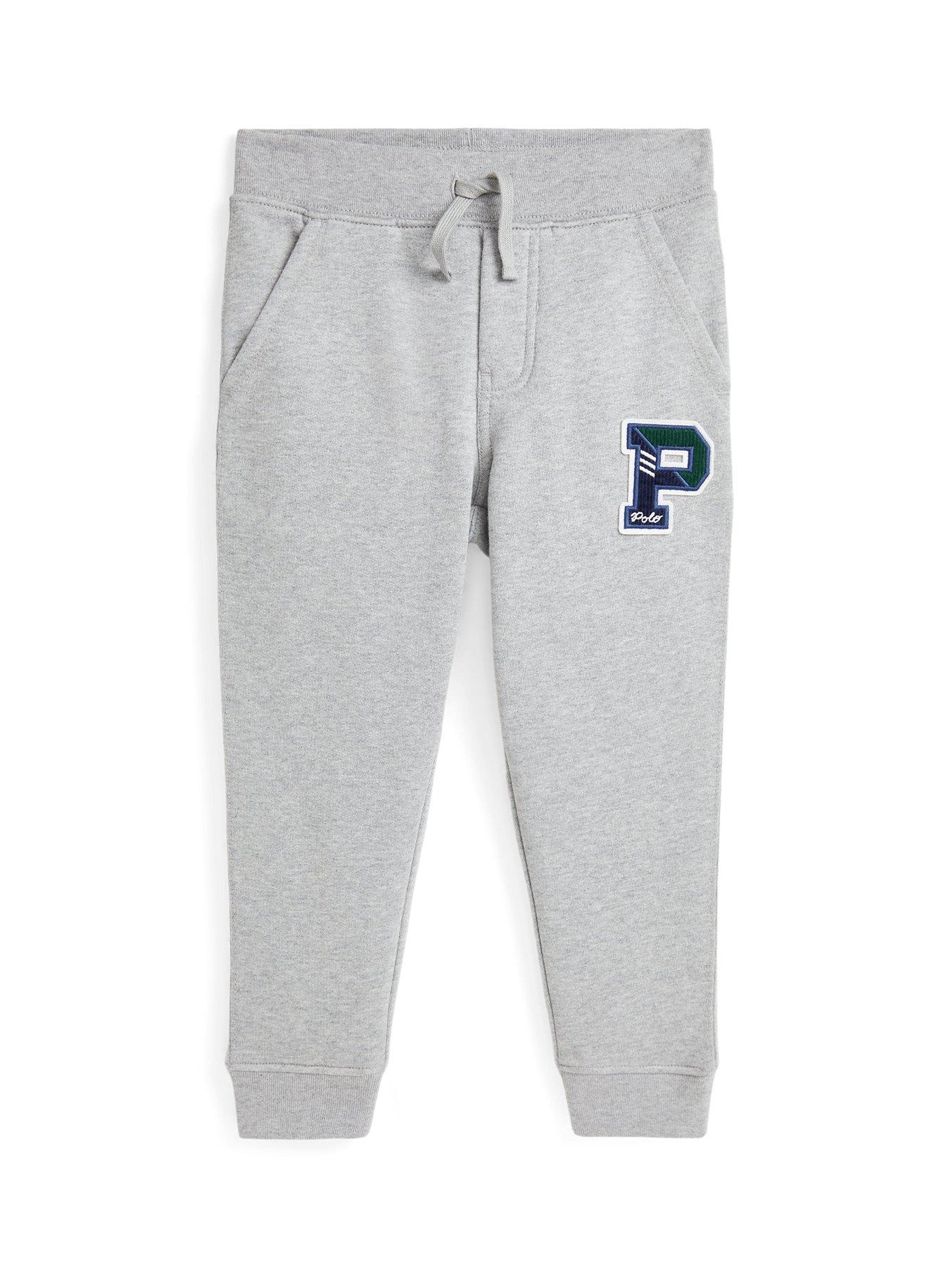 Boys Logo Sweat Pants Grey