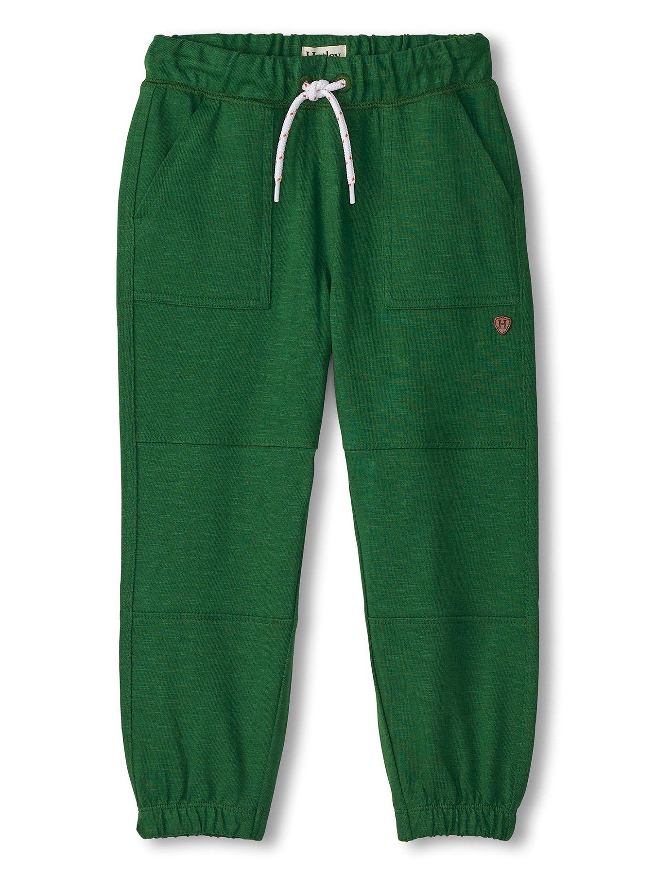 undefined Boys Slouchy Relaxed Cosy Pants - Green