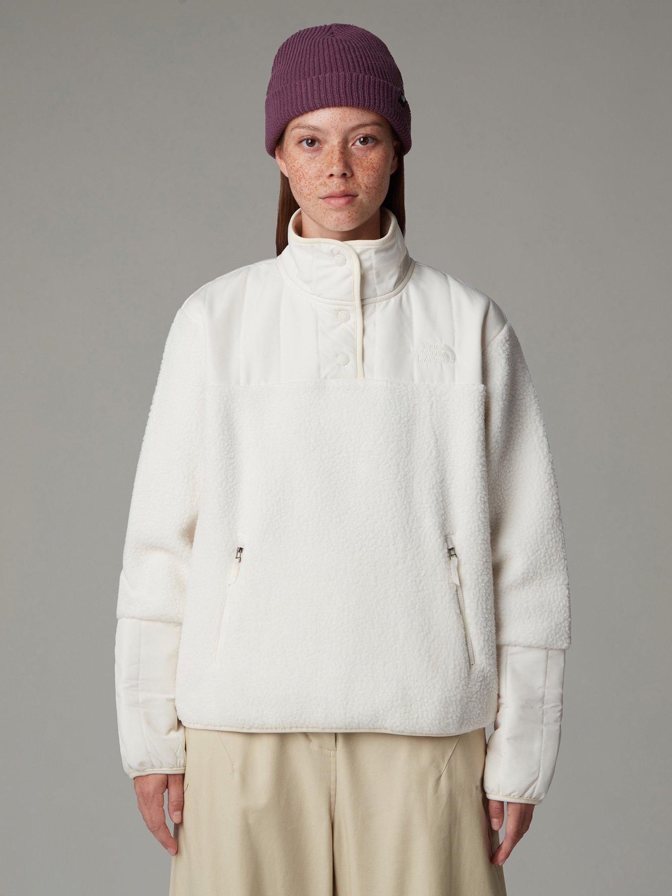 undefined Womens Cragmont Fleece 1/4 Snap - White