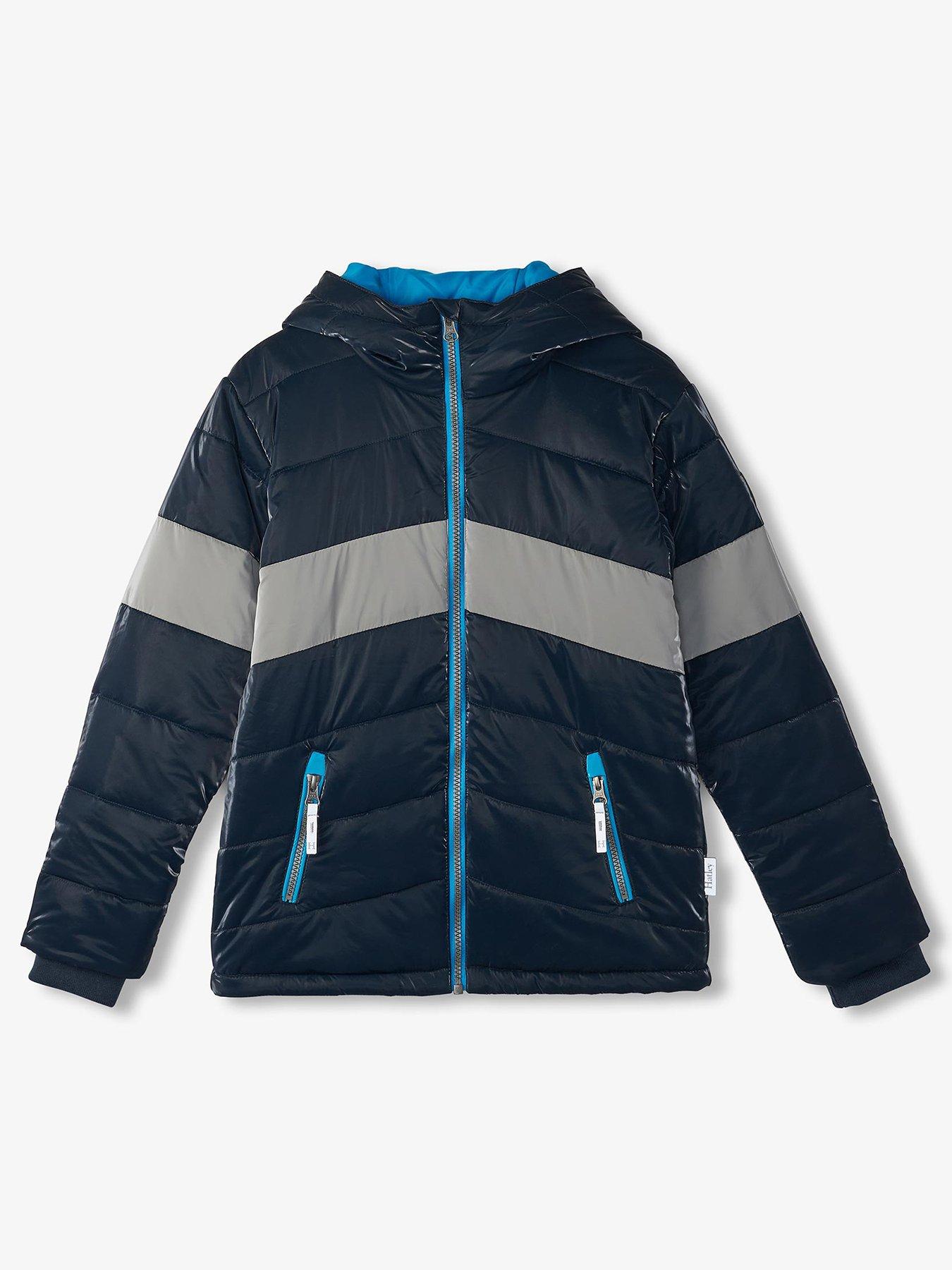 undefined HatleyBoys Colour Block Puffer Jacket - Multi