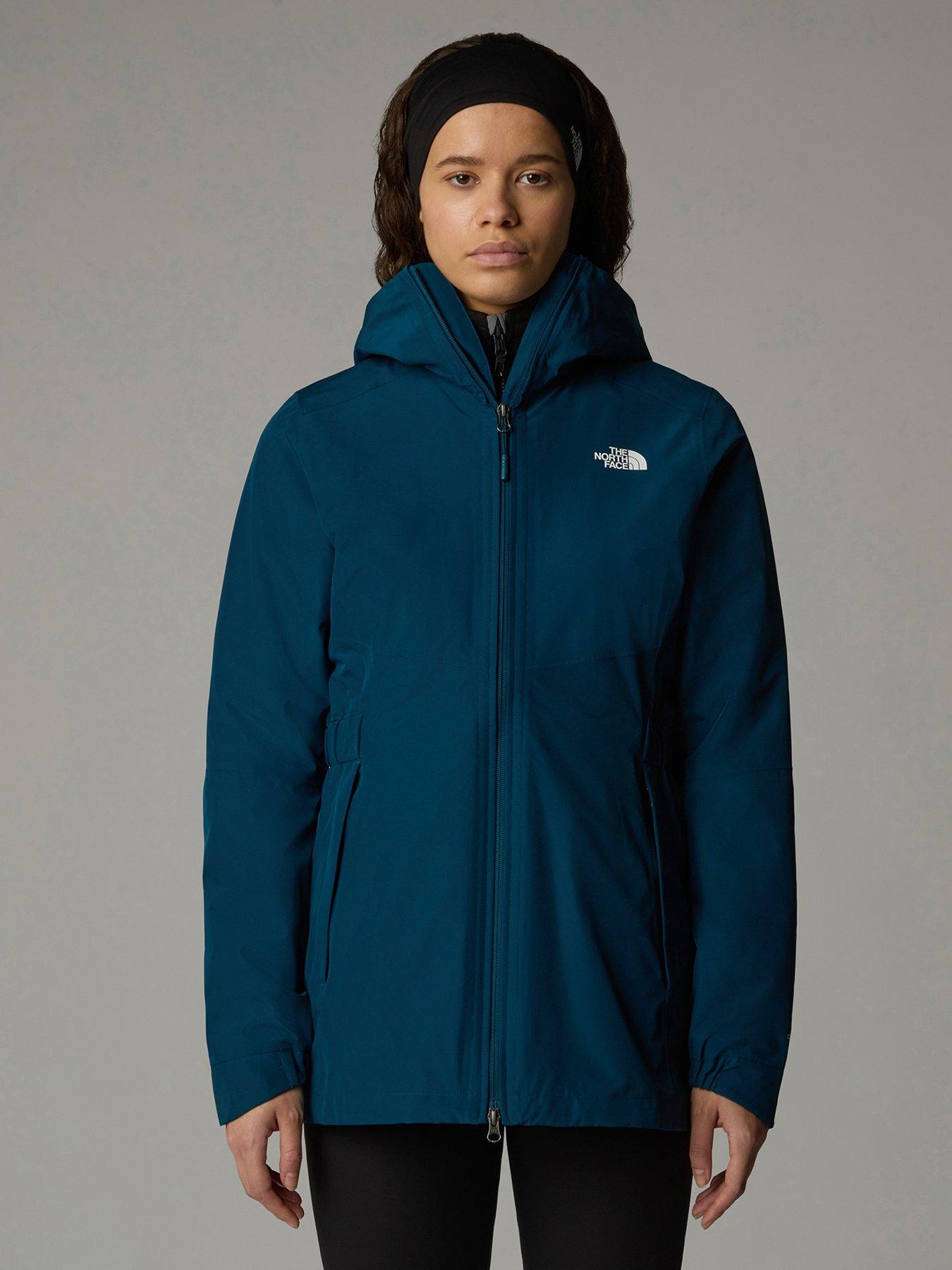 THE NORTH FACE Womens Hikesteller Parka Shell Jacket - Navy, Navy, Size M, Women