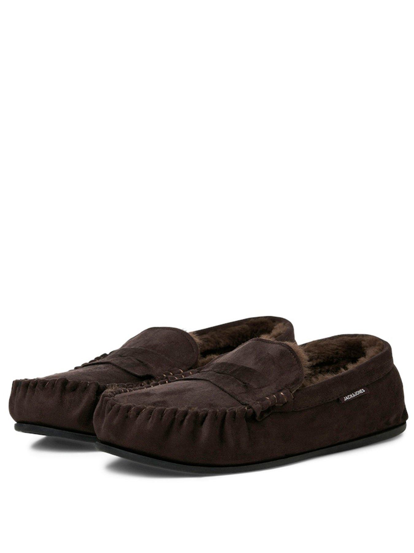 Image 2 of 6 of Jack & Jones Moccasin Slippers - Brown