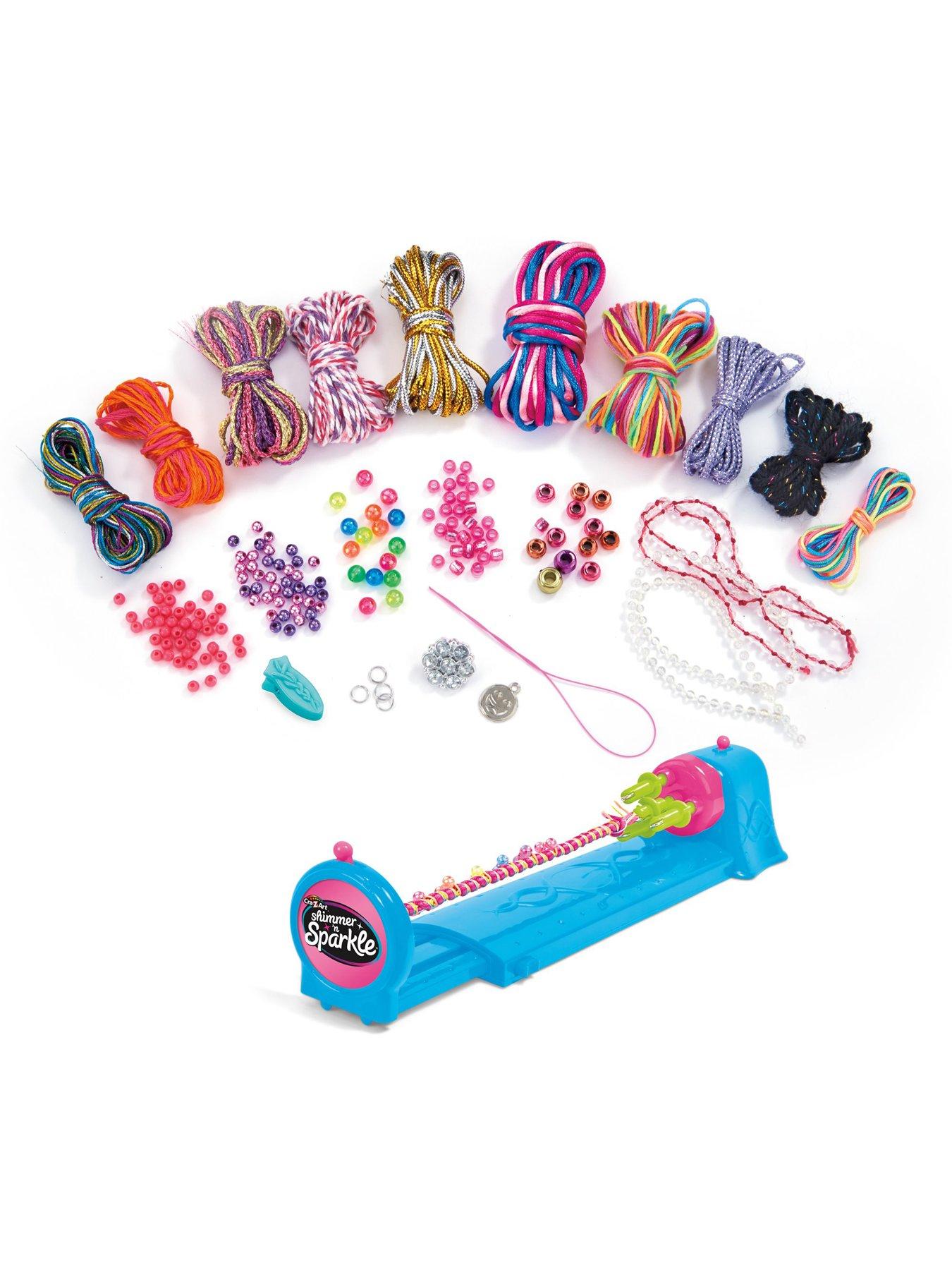 Shimmer N Sparkle Twist N Wear Armbandmaker – Kreatives Bastelset Für Freundschaftsbänder | 25 Armbänder In 4 Stilen