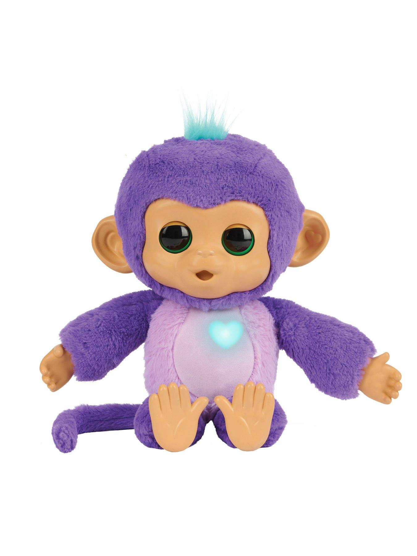 Fingerlings Care 'n' Cuddles Interactive Baby Monkey Very