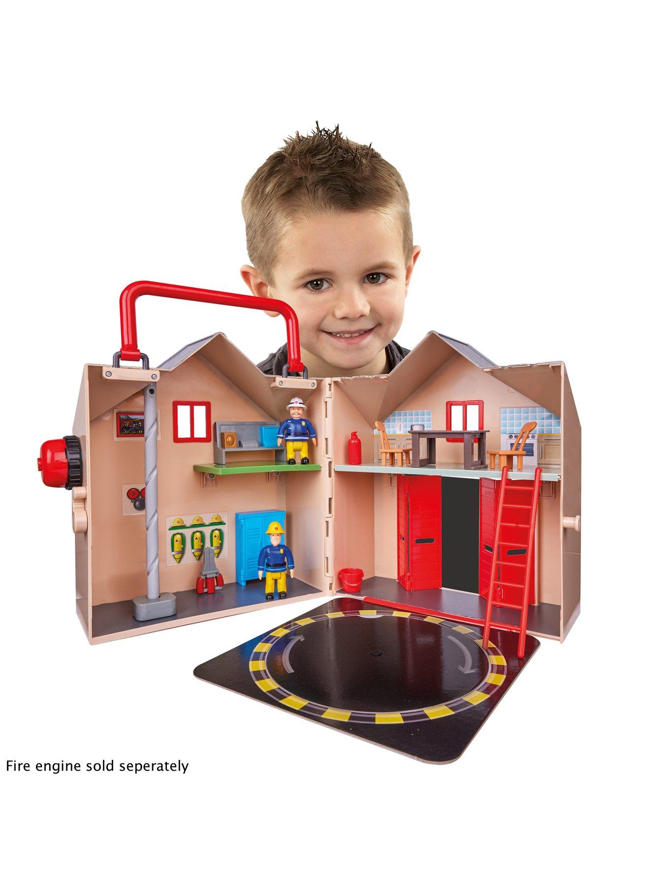 Fireman sam fire station playset online