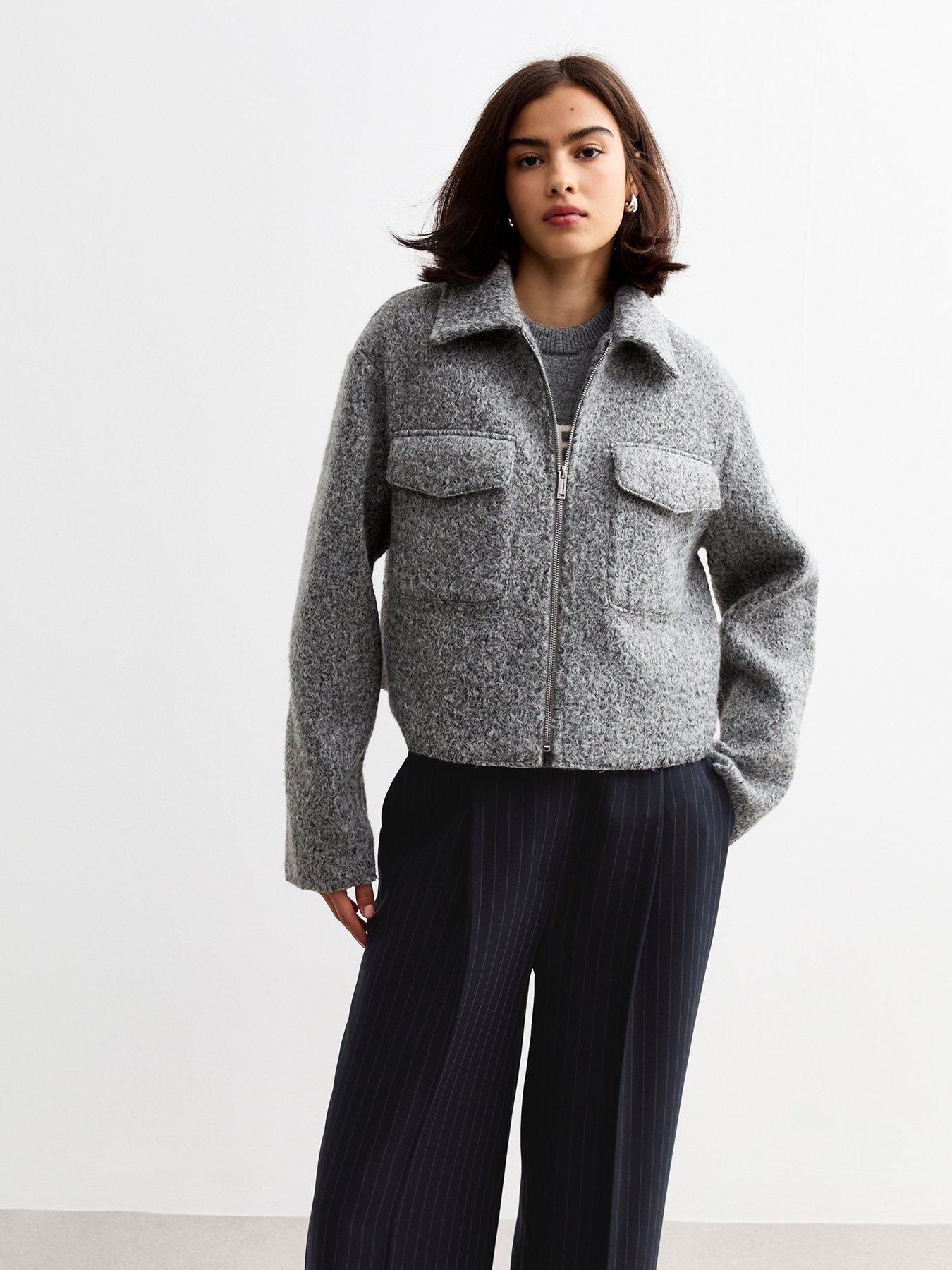Grey short jacket 2025