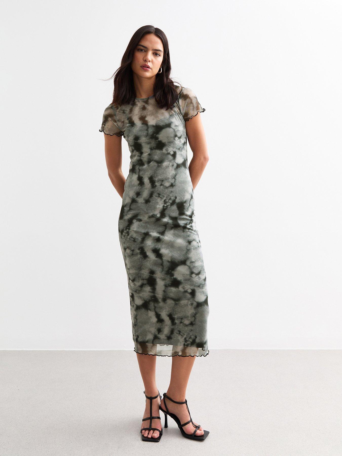 undefined Midi Dress - Print