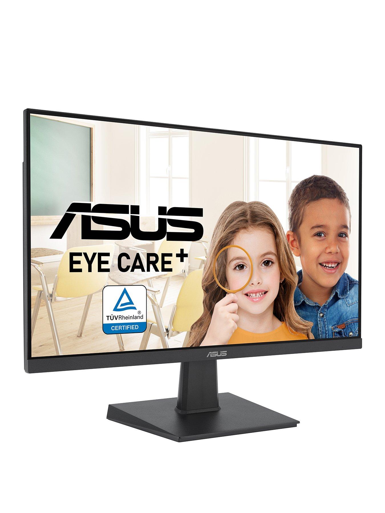 Asus VA24EHF Eye Care Gaming Monitor - 24 inch (23.8-inch viewable), IPS, Full HD, Frameless, 100Hz