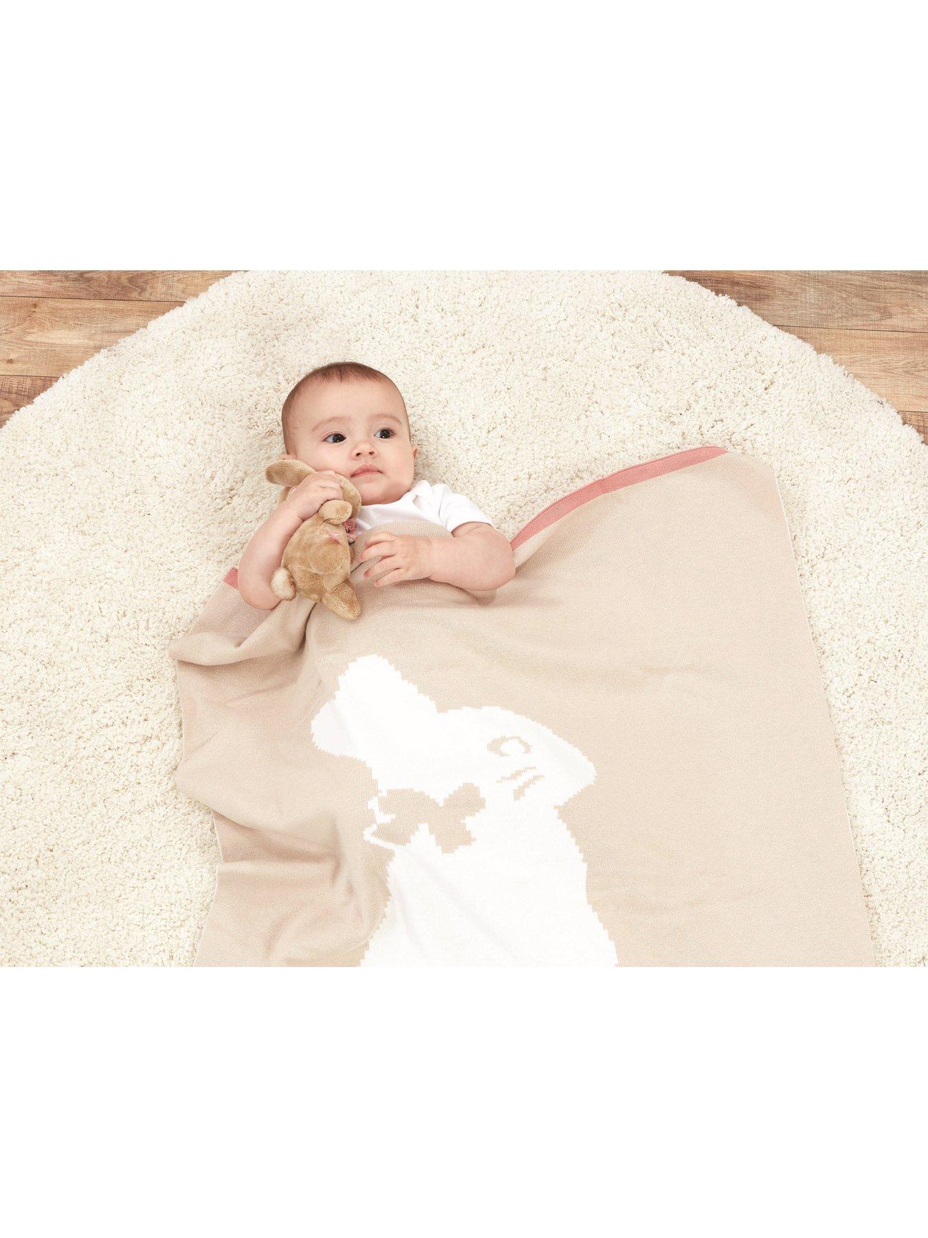 Peter Rabbit Flopsy Soft Toy and Knitted Blanket Very