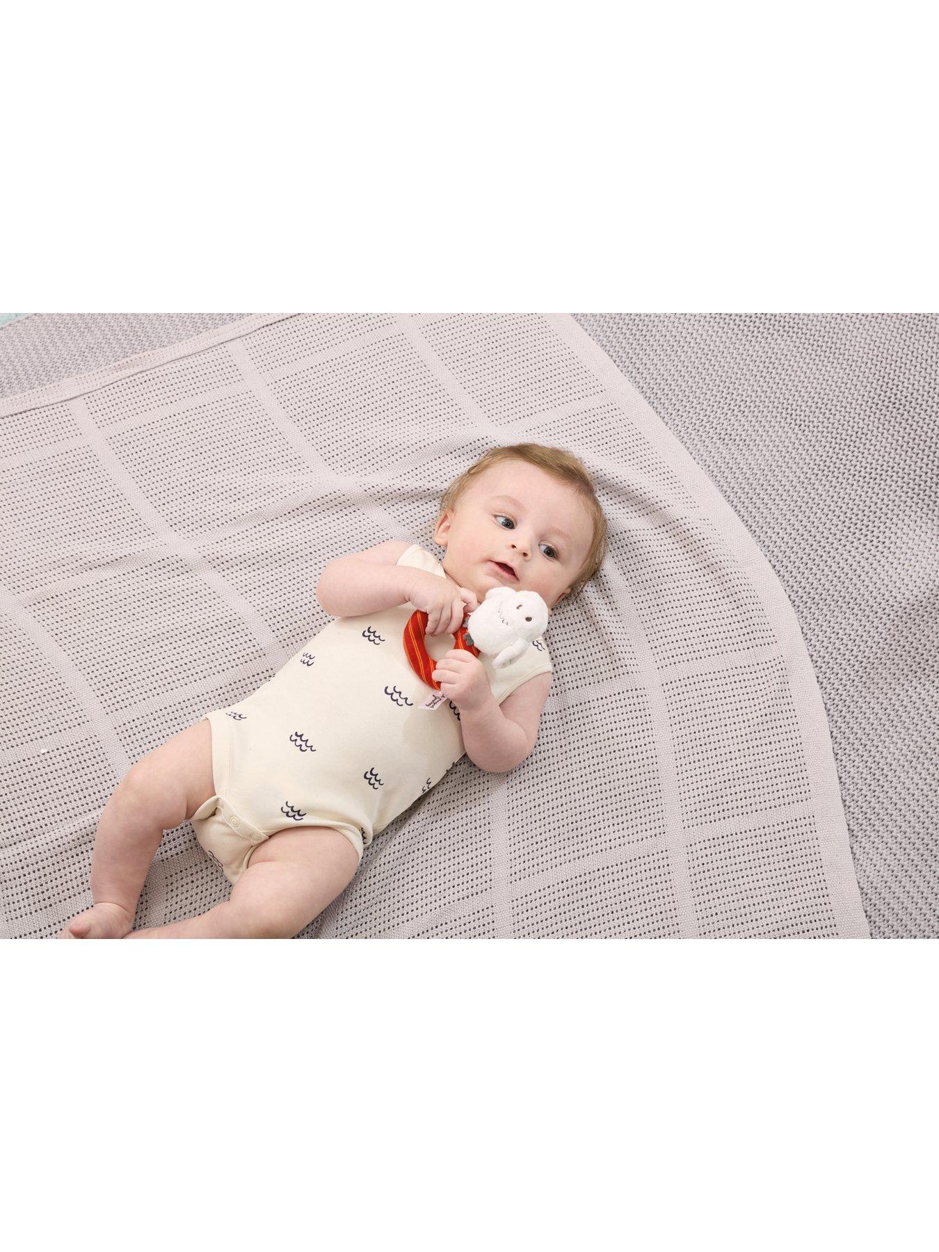 Image 4 of 4 of Harry Potter Hedwig Ring rattle and comfort blanket bundle
