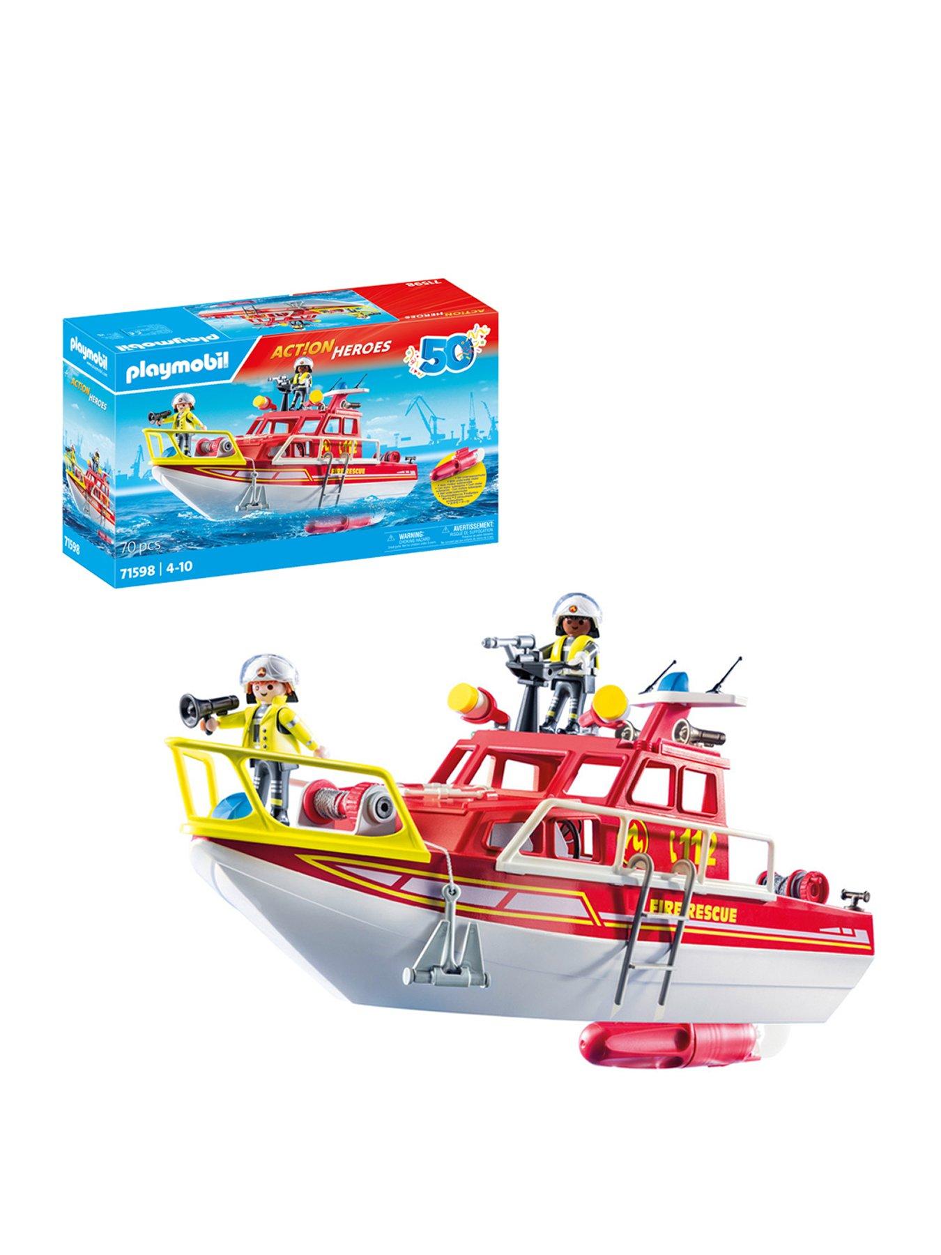 71598 Action Heroes Fire Rescue Boat with Underwater Motor