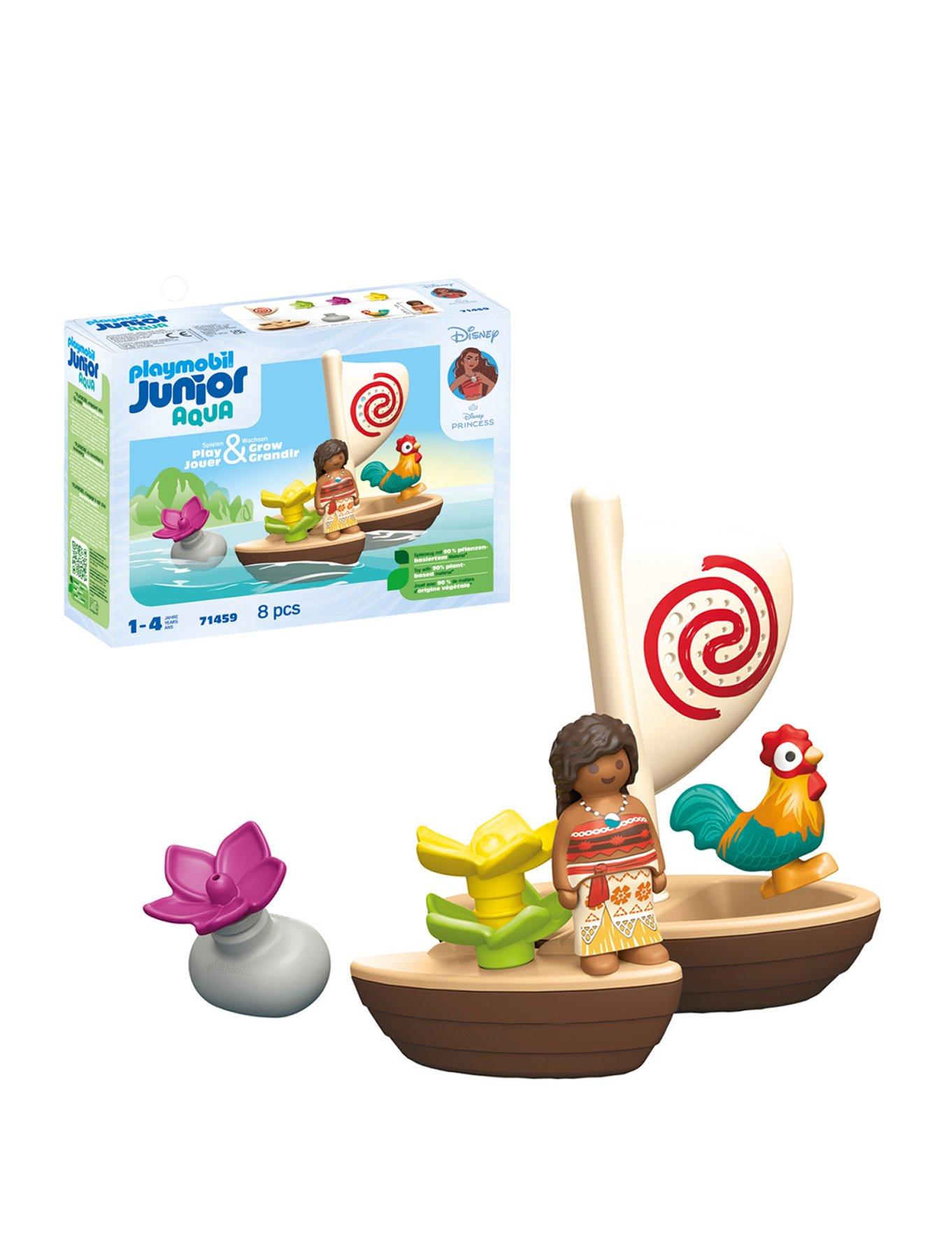 Image 1 of 7 of Playmobil 71459 JUNIOR AQUA &amp; Disney: Moana's Sail Boat