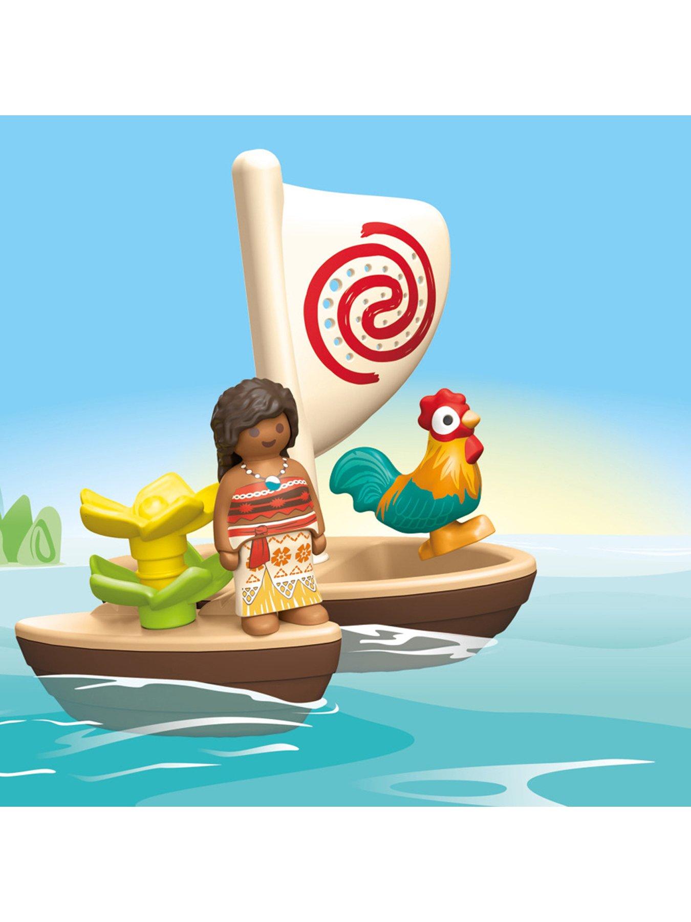 Image 2 of 7 of Playmobil 71459 JUNIOR AQUA &amp; Disney: Moana's Sail Boat