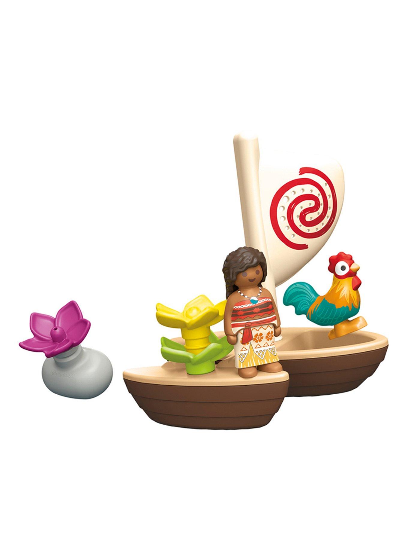 Image 6 of 7 of Playmobil 71459 JUNIOR AQUA &amp; Disney: Moana's Sail Boat