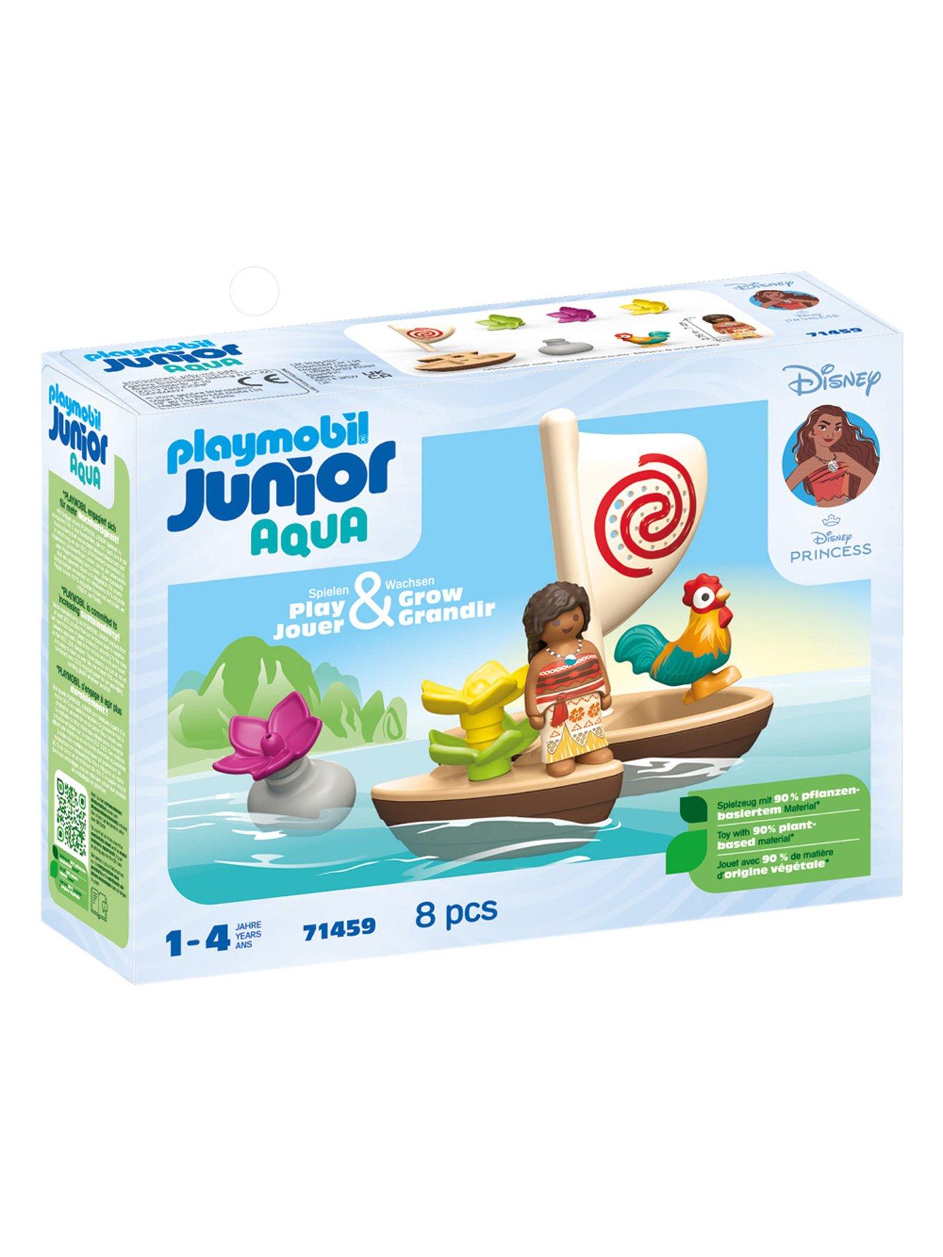 Image 7 of 7 of Playmobil 71459 JUNIOR AQUA &amp; Disney: Moana's Sail Boat