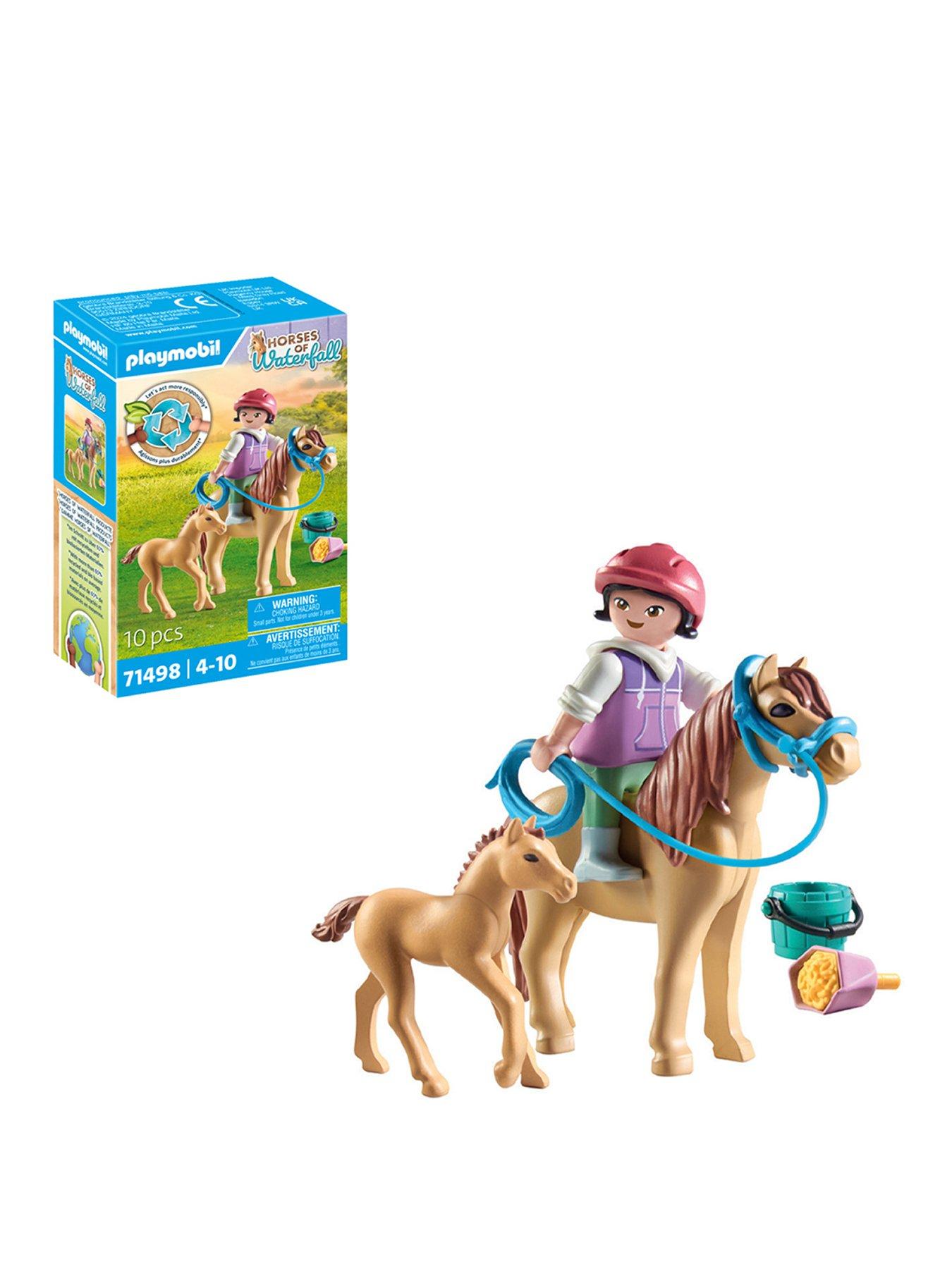 undefined 71498 Horses of Waterfall: Child with Pony and Foal