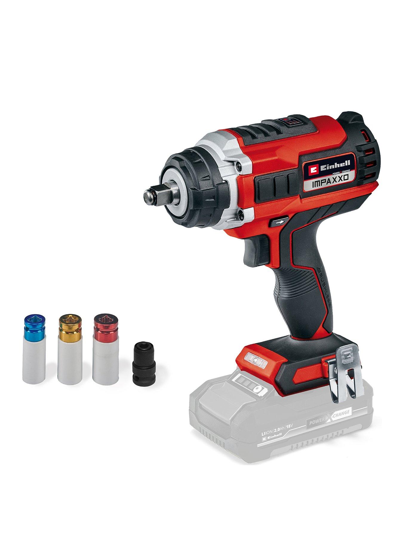 Product photograph of Einhell Pxc Brushless Cordless Impact Driver - Solo 18v Without Battery from very.co.uk