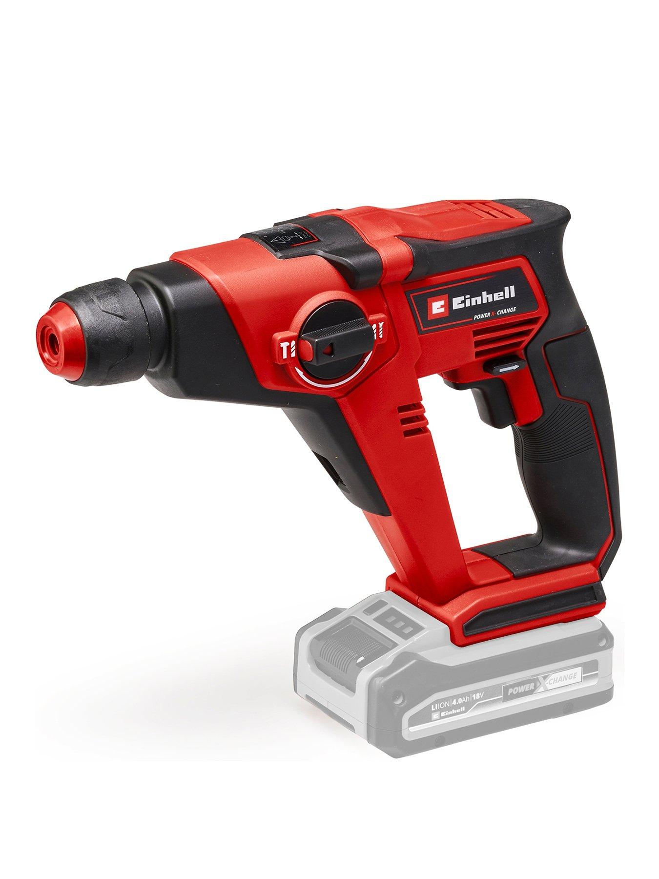 Product photograph of Einhell Pxc Cordless Rotary Hammer 18v Without Battery from very.co.uk