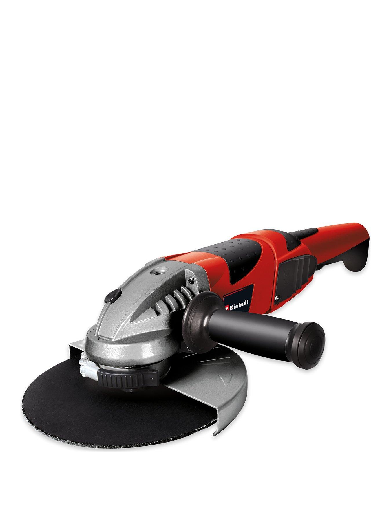 Product photograph of Einhell Corded 230mm Angle Grinder Te-ag 230 2000 2000w from very.co.uk