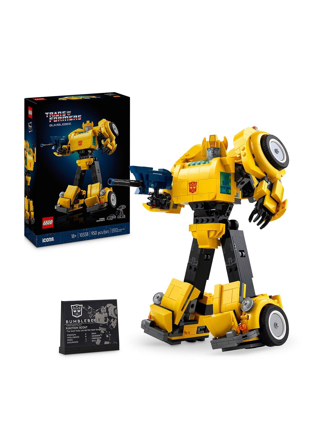 LEGO Icons Transformers Bumblebee Model Set 10338 Very