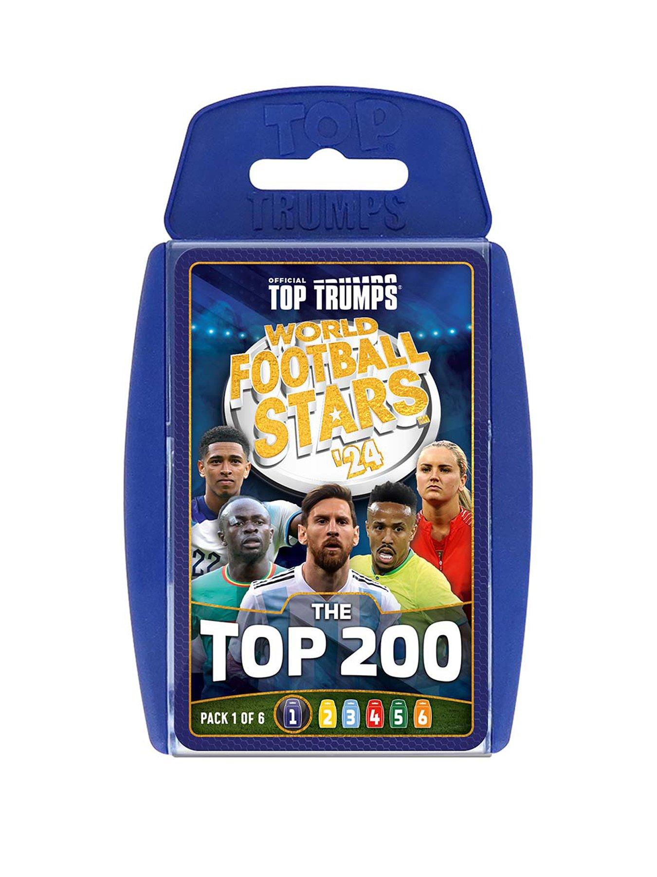 World Football Stars Top 200 Top Trumps - Pack 1
