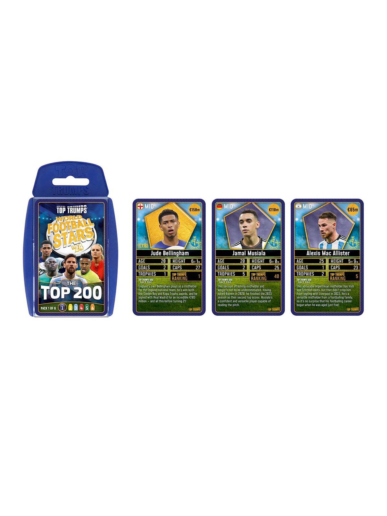Image 6 of 7 of World Football Stars Top 200 Top Trumps - Starter Kit