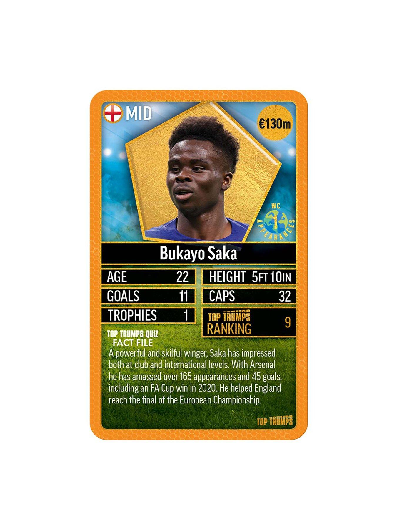 Image 2 of 7 of World Football Stars Top 200 Top Trumps - Pack 6