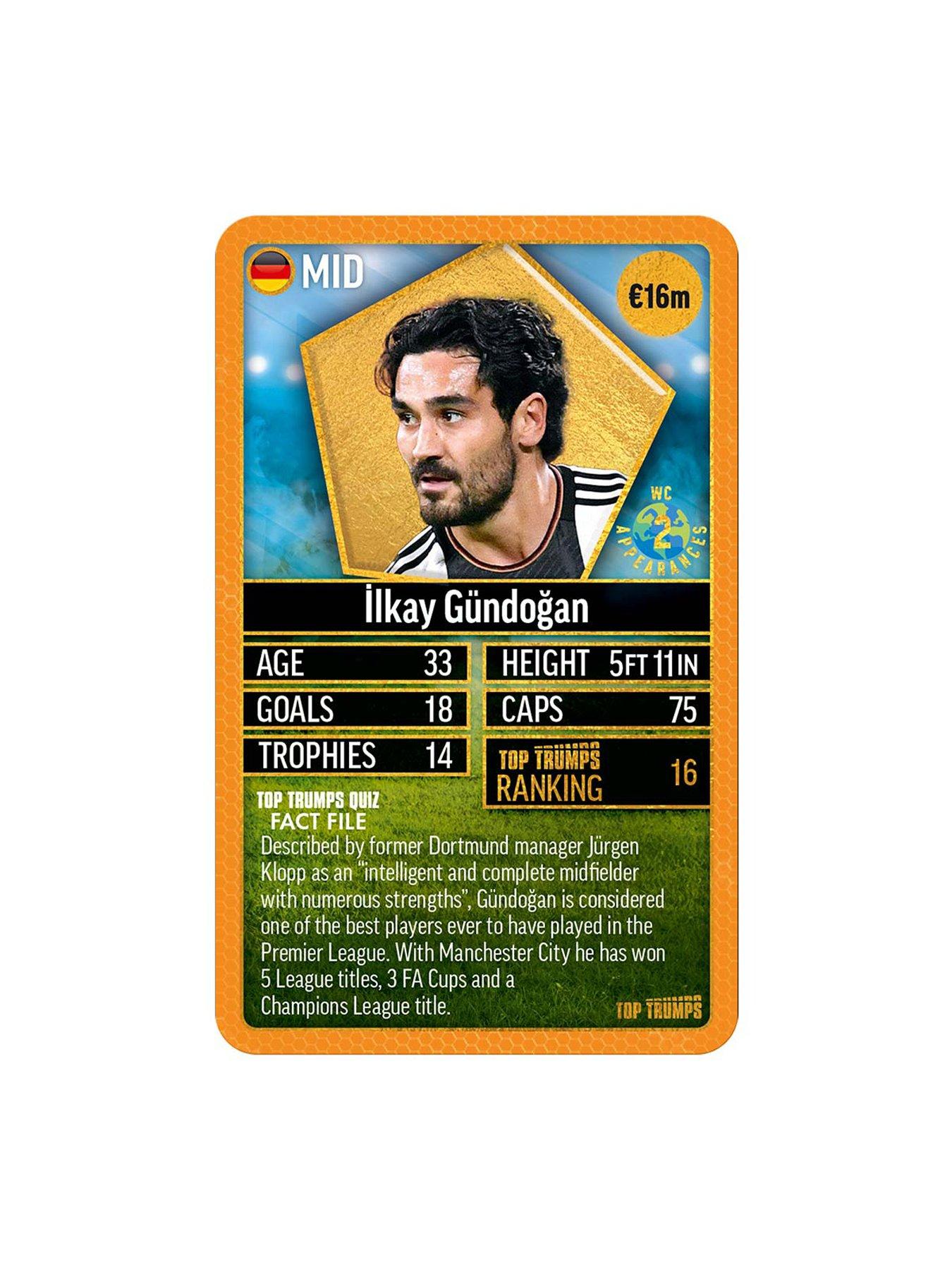 Image 4 of 7 of World Football Stars Top 200 Top Trumps - Pack 6