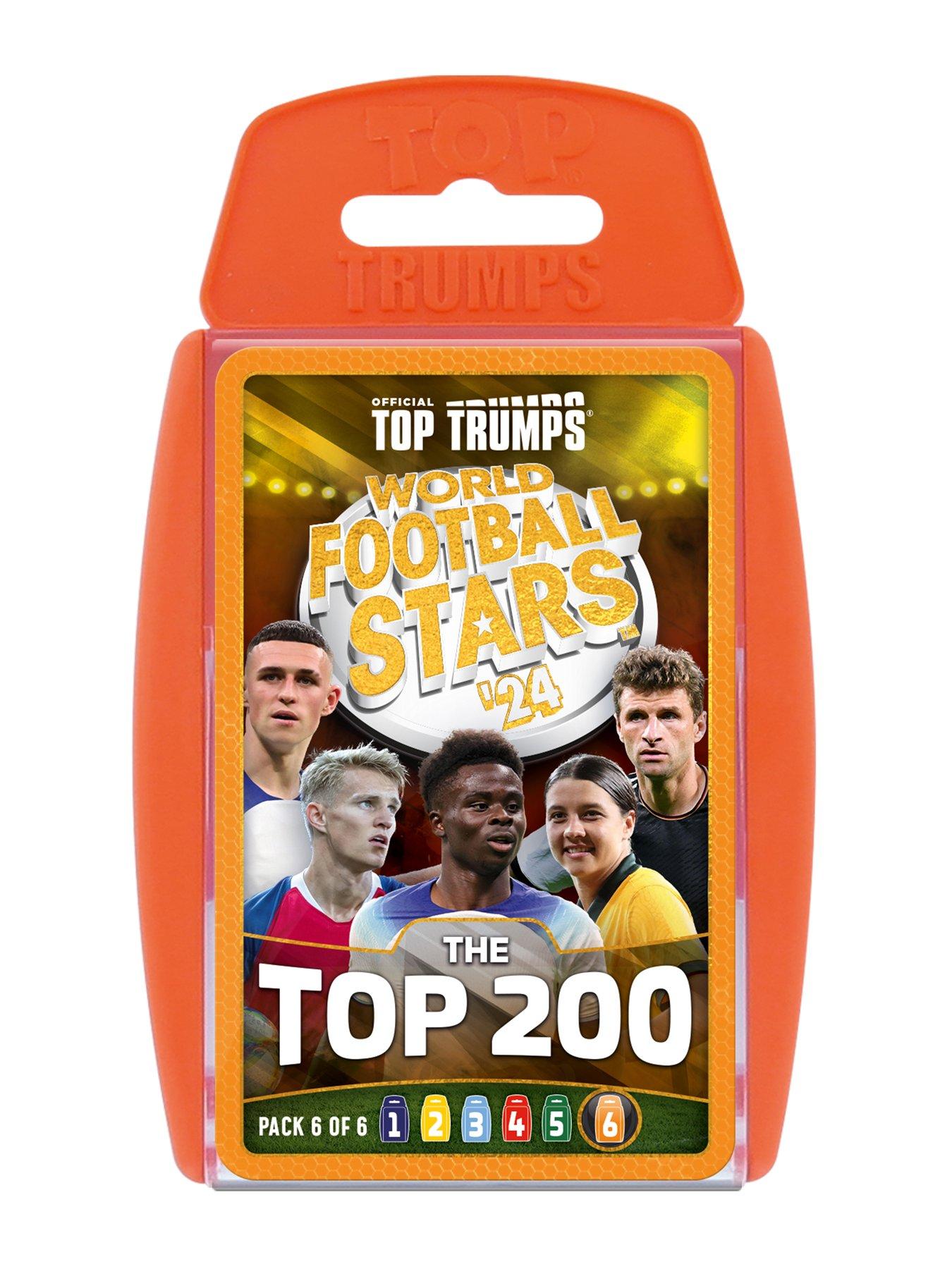 Image 6 of 7 of World Football Stars Top 200 Top Trumps - Pack 6