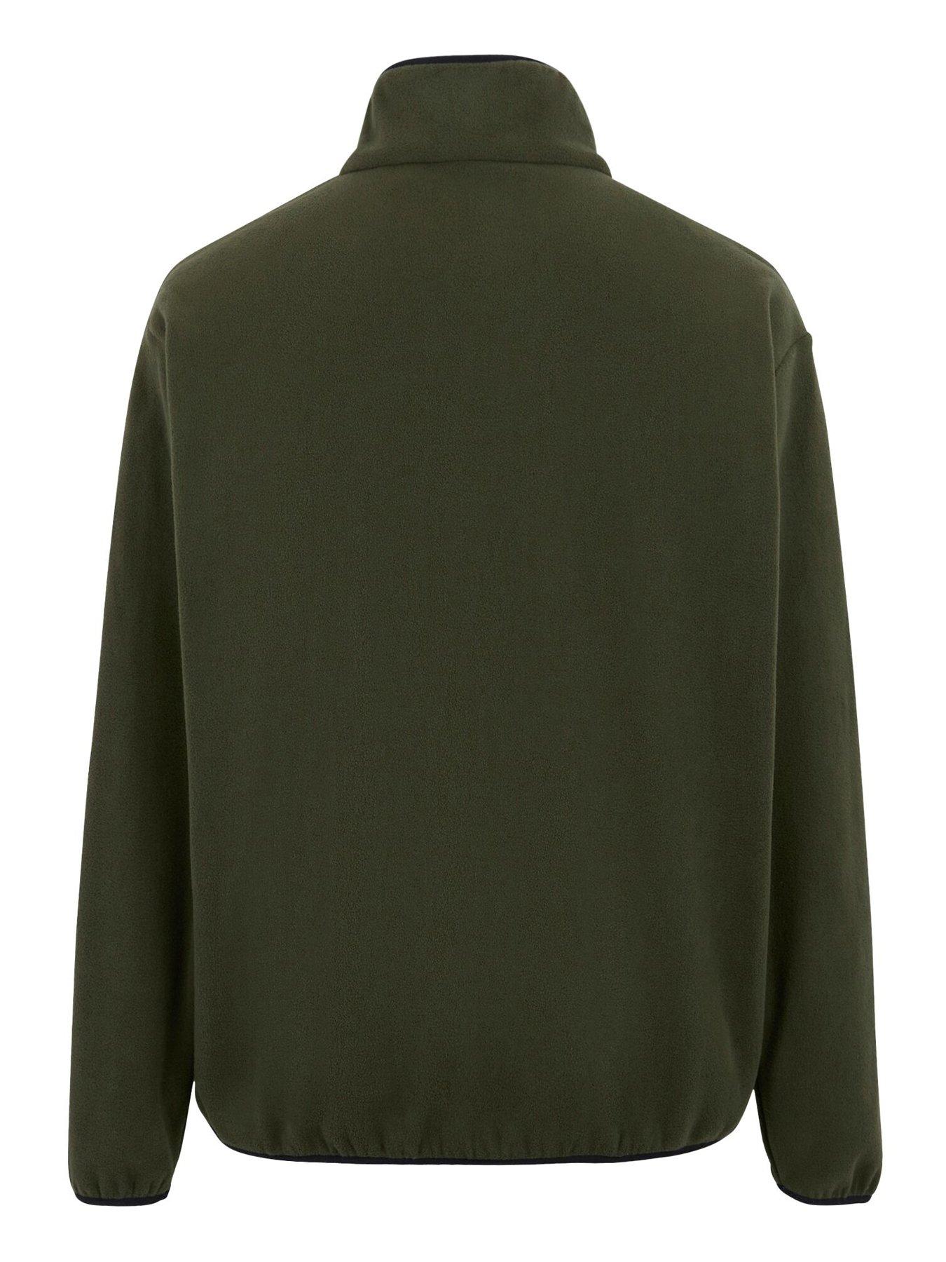 Image 6 of 6 of Regatta Mens Frankie Half Zip Fleece-KHAKI
